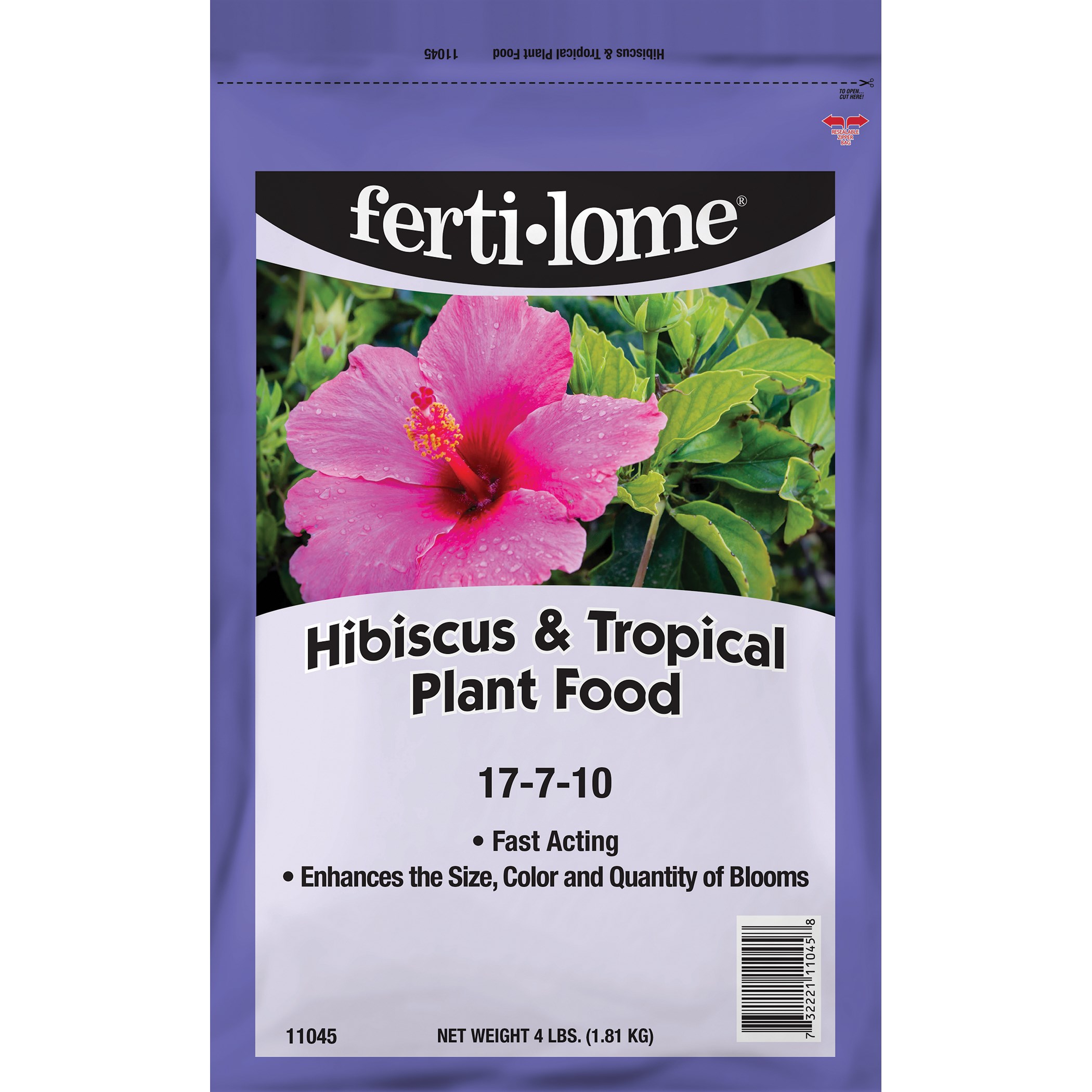Fertilome 4# Hibiscus And Tropical Plant Food — priced per each; minimum 12; multiples of 12