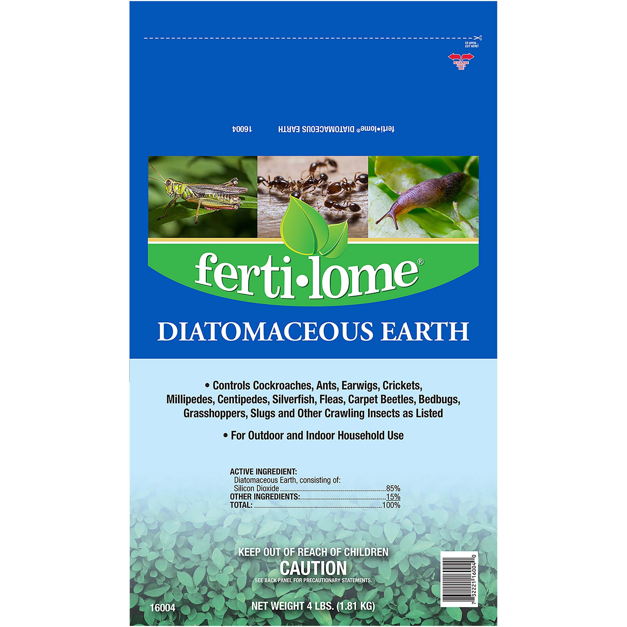 Fertilome 4# Diatomaceous Earth — priced per each; minimum 4; multiples of 4