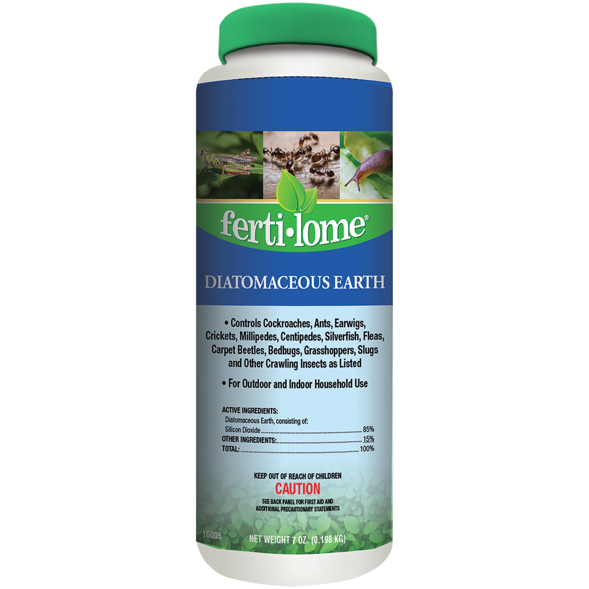 Fertilome 7oz Diatomaceous Earth — priced per each; minimum 12; multiples of 12