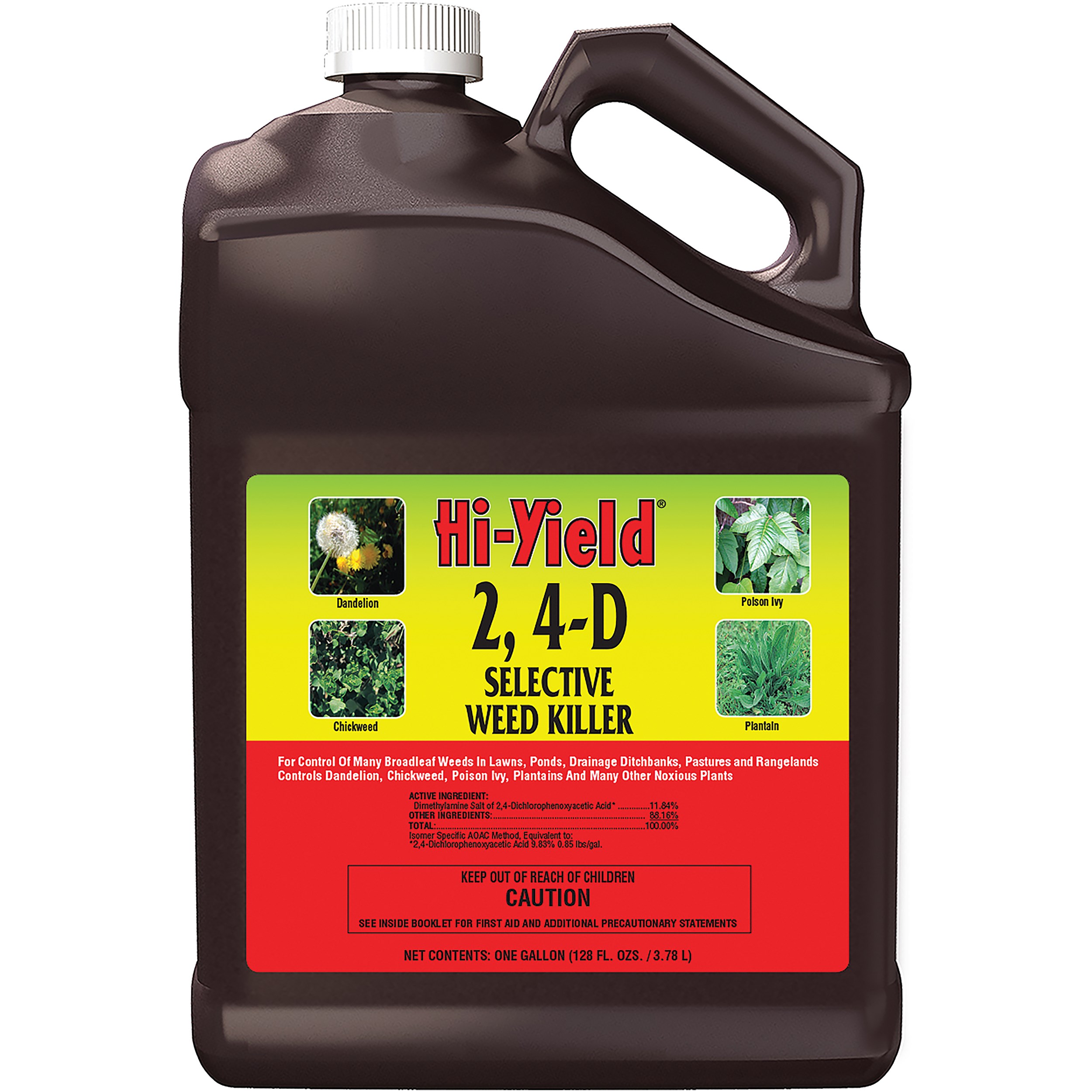 HiYield 1gal 2,4-d Selective Weed Killer — priced per each; minimum 4; multiples of 4