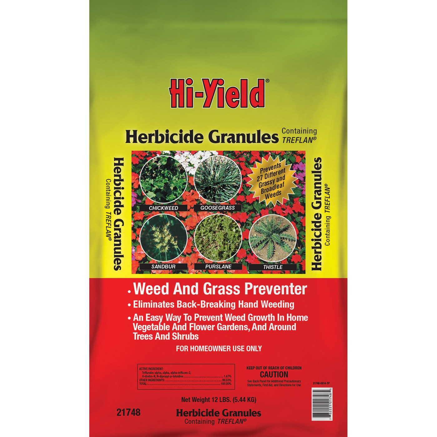 HiYield 15# Herbicide Granules Weed & Grass Preventer