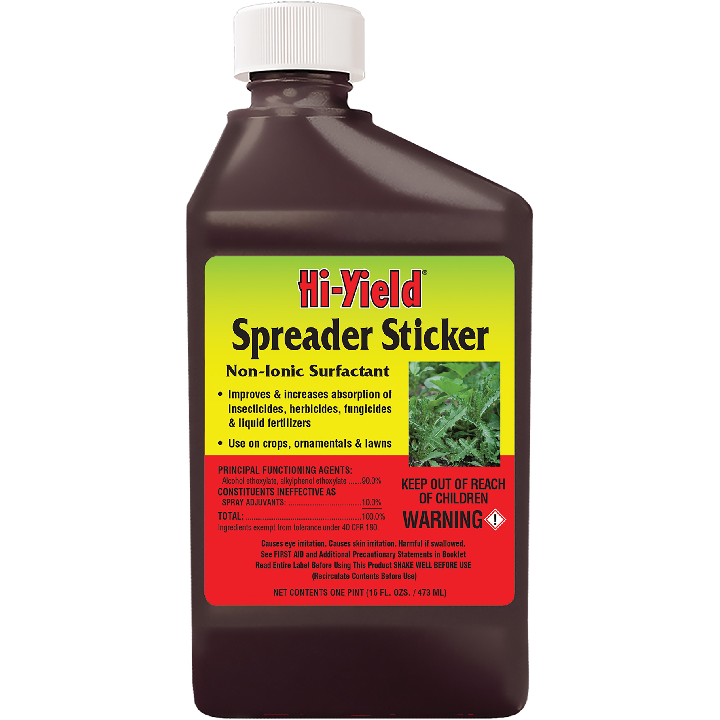 HiYield 16oz Spreader Sticker — priced per each; minimum 12; multiples of 12