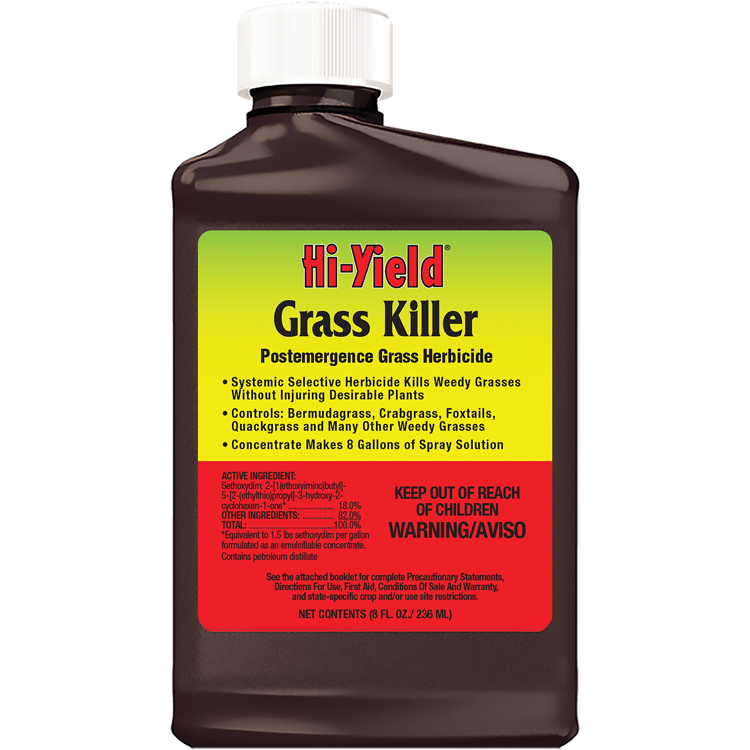 HiYield 8oz Grass Killer Postemergence Herbicide — priced per each; minimum 12; multiples of 12