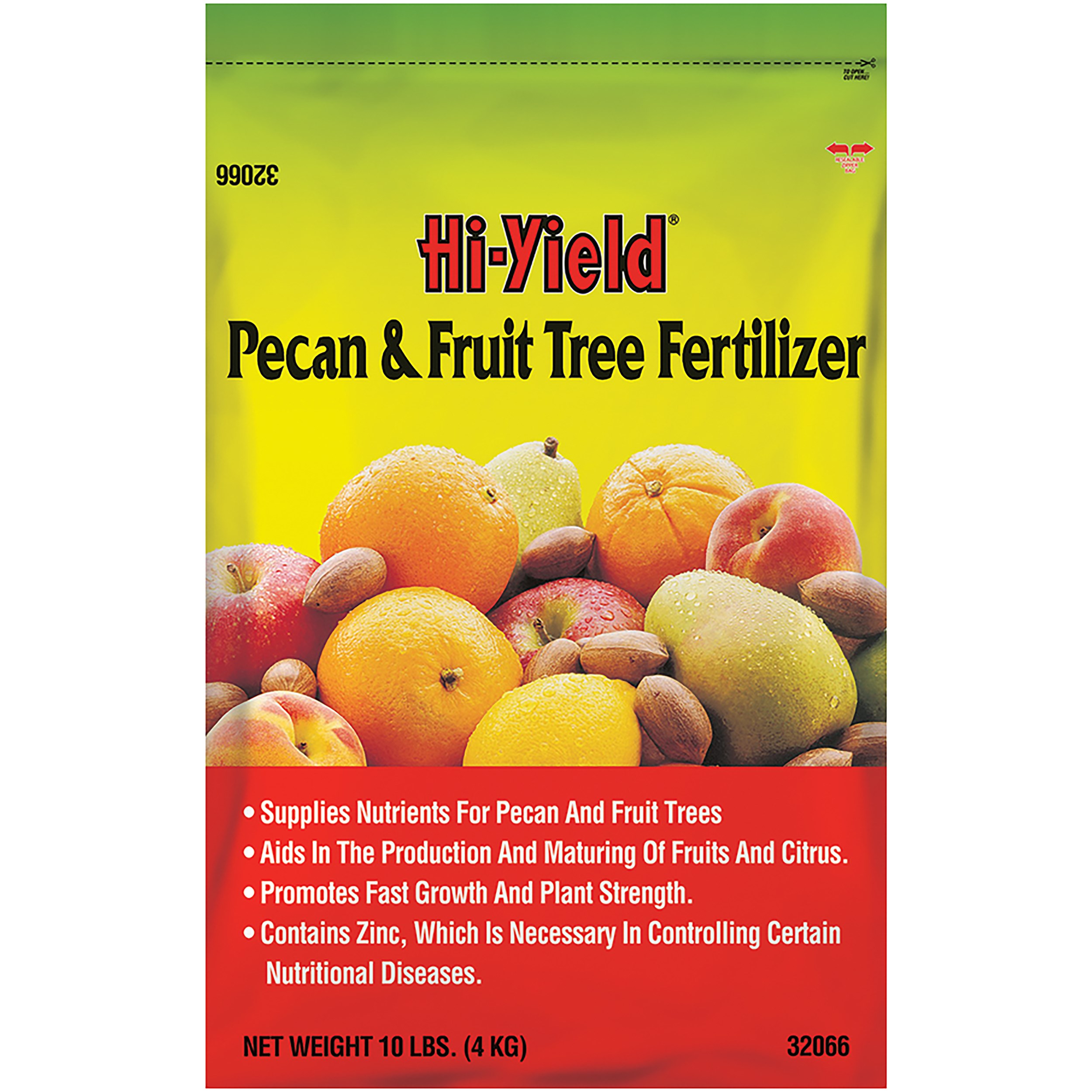 HiYield 10# Pecan Fruit Tree Fertilizer 12-4-4 — priced per each; minimum 6; multiples of 6