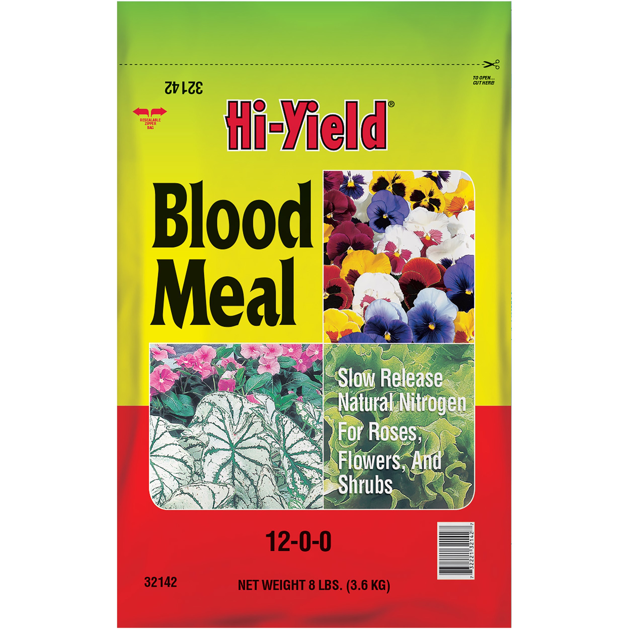 HiYield 8# Blood Meal 12-0-0 — priced per each; minimum 4; multiples of 4