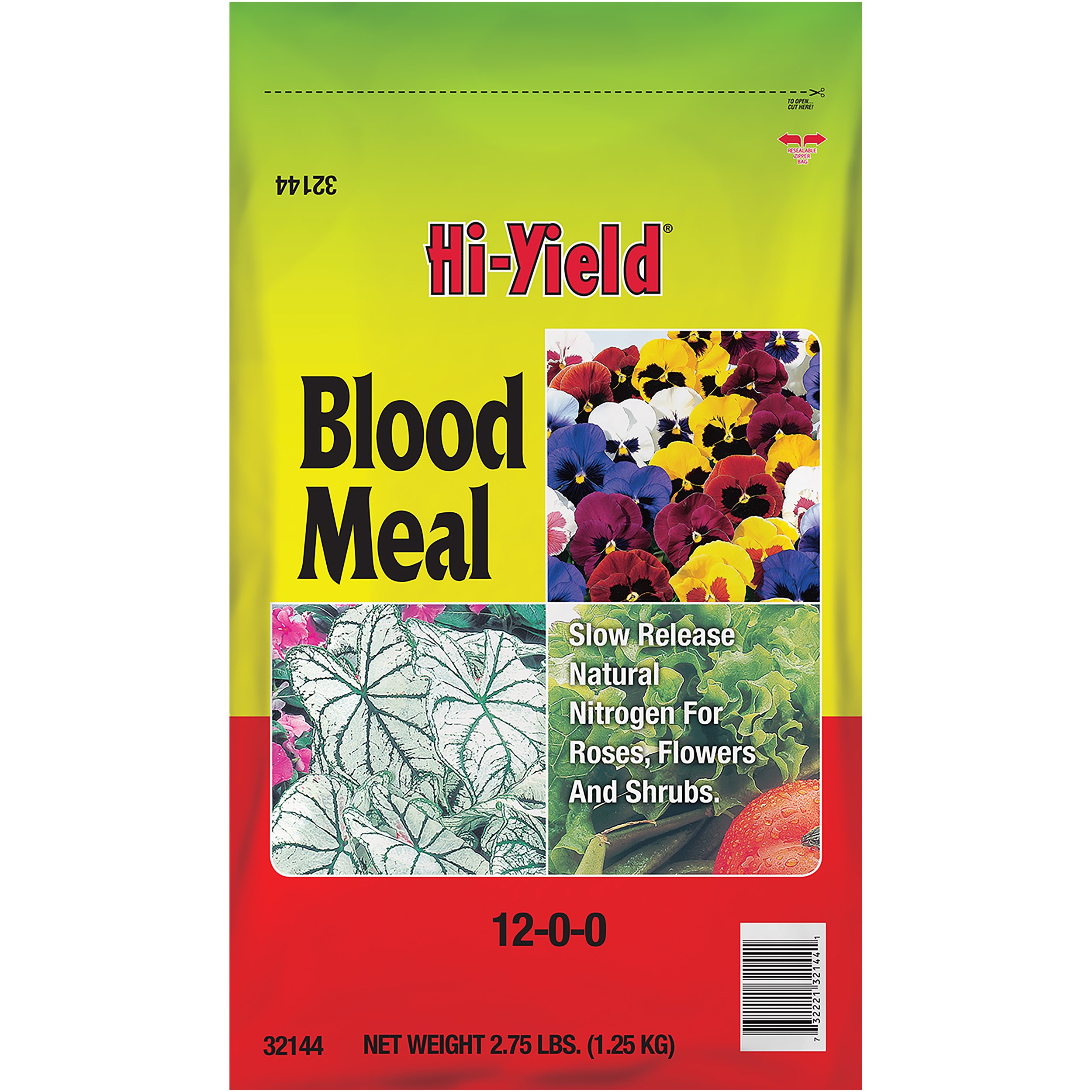 HiYield 2.75# Blood Meal 12-0-0 — priced per each; minimum 12; multiples of 12