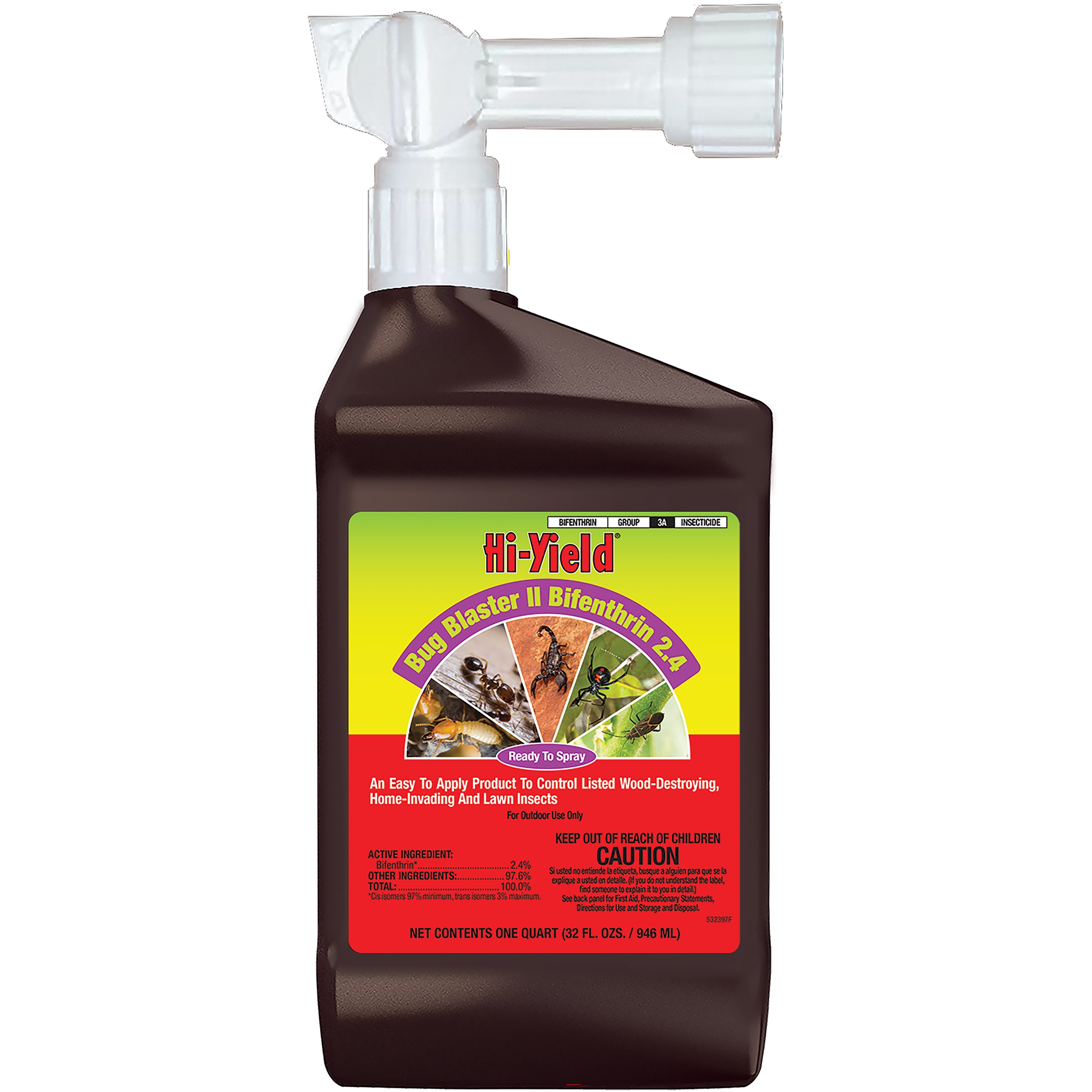 HiYield 32oz Bug Blaster II RTS — priced per each; minimum 12; multiples of 12