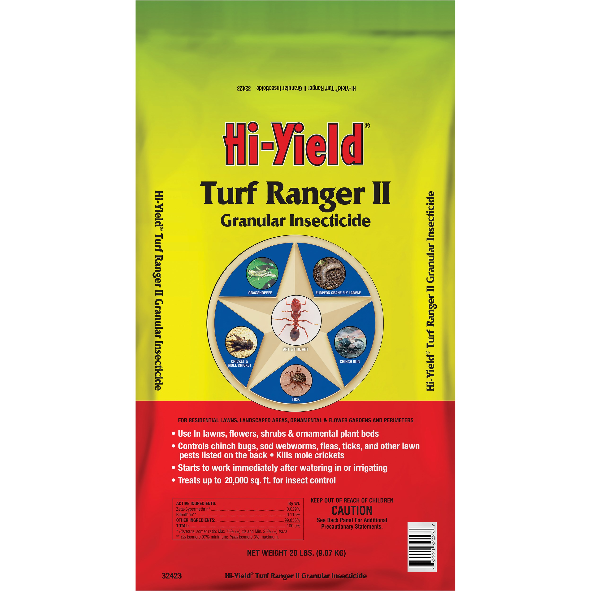 HiYield 20# Turf Ranger II Granular Insecticide