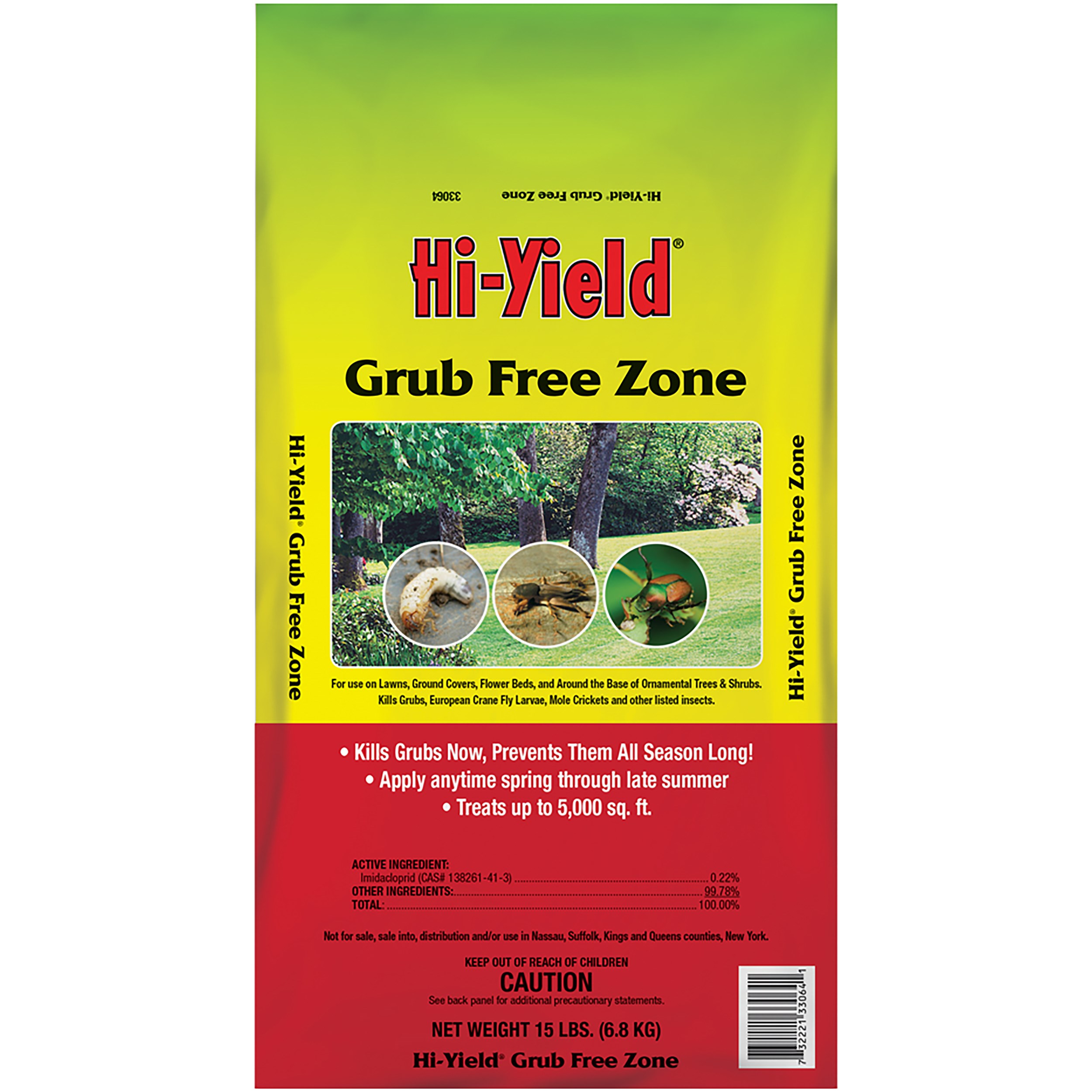 HiYield 15# Grub Free Zone Granules 0.2% Imidacloprid