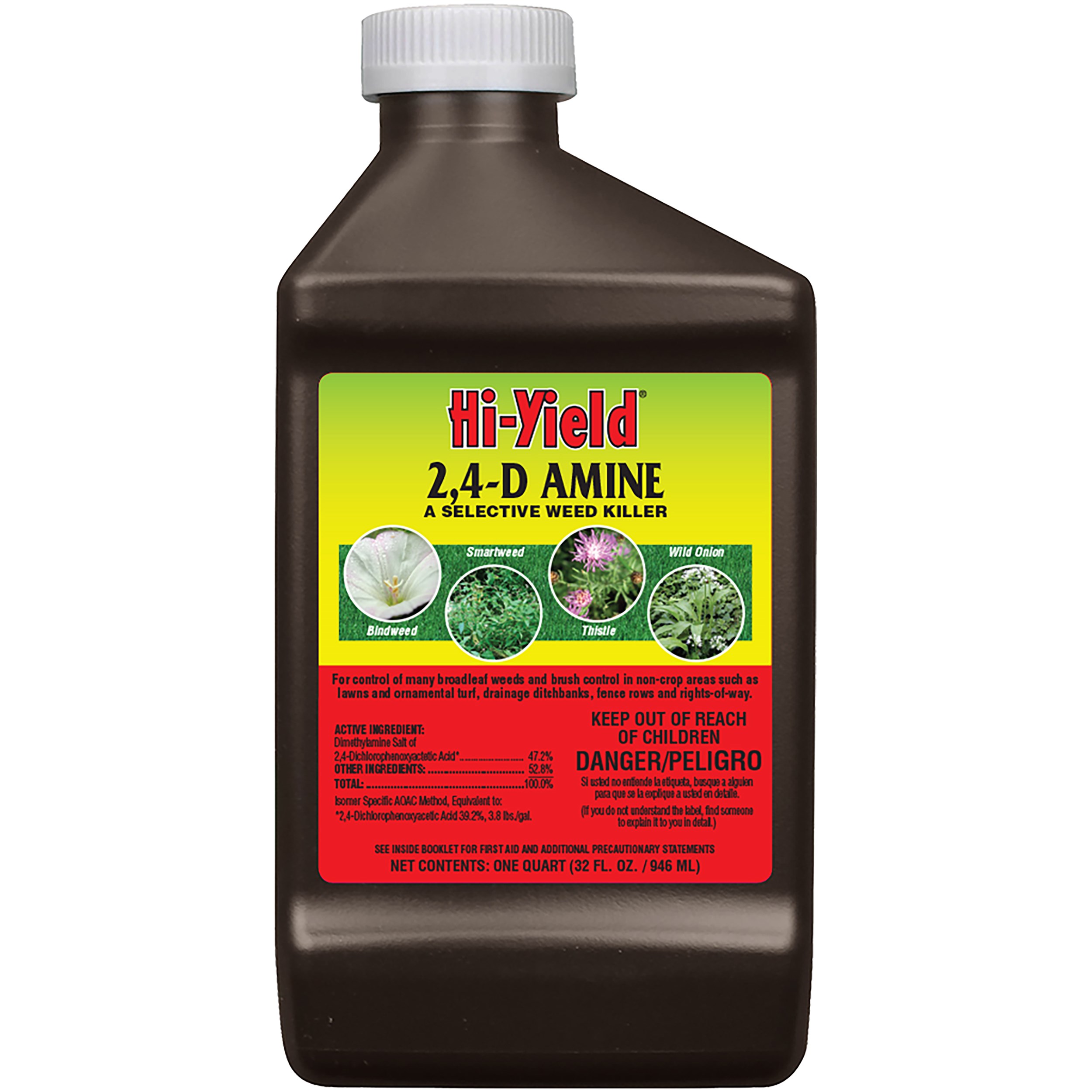 HiYield 32oz 2,4-d Amine No 4 Selective Wd Killer — priced per each; minimum 12; multiples of 12