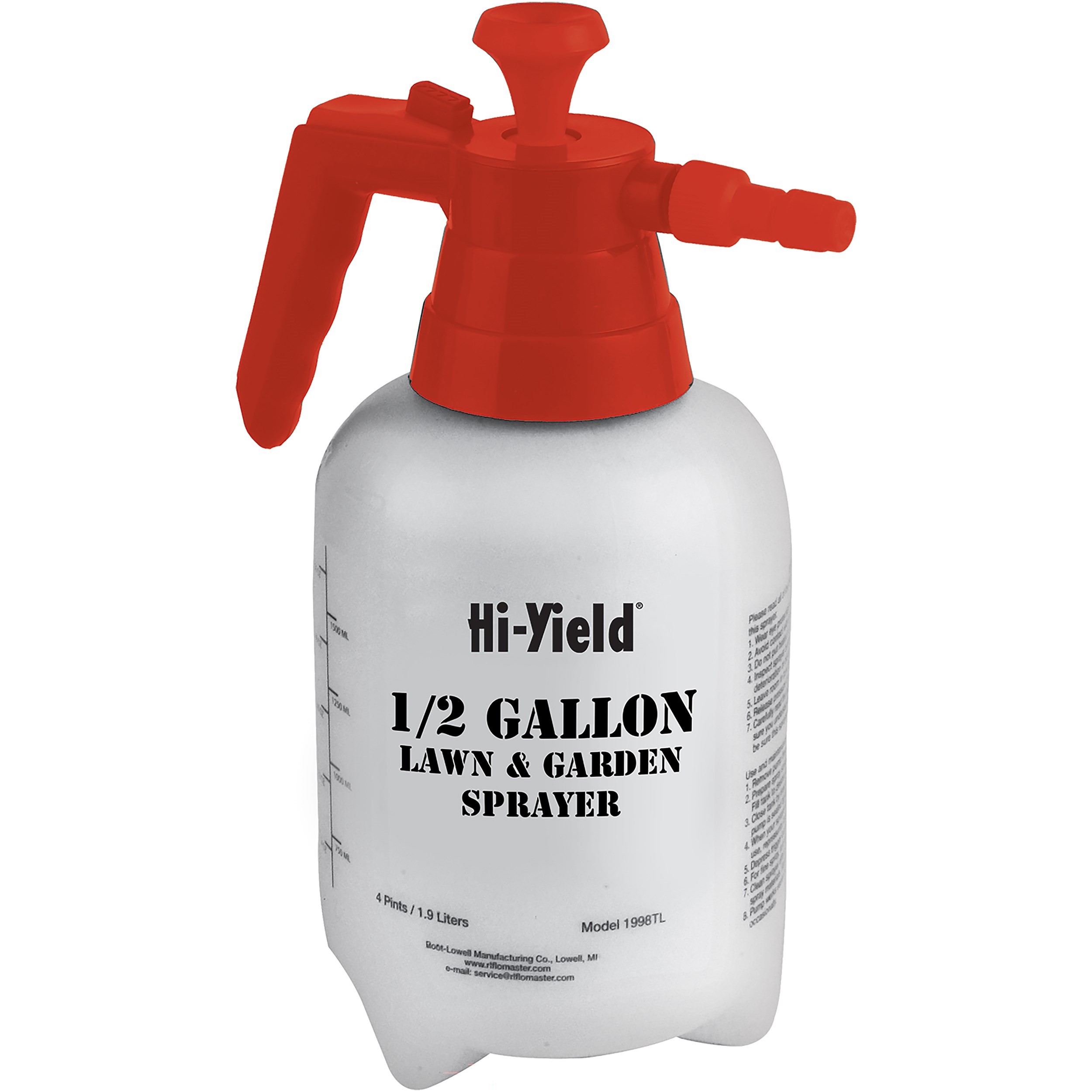 HiYield.5Gal L&G Sprayer — priced per each; minimum 6; multiples of 6