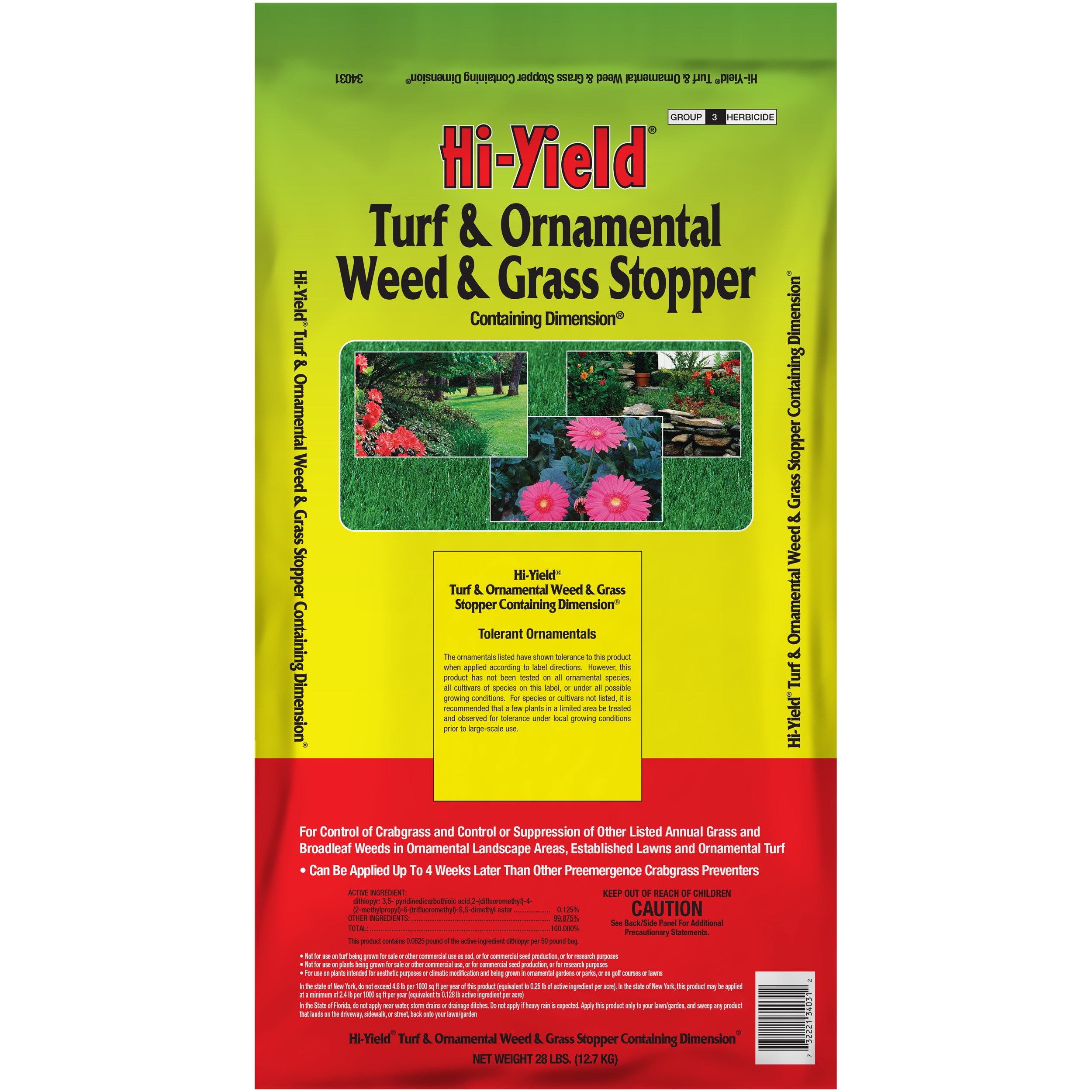 HiYield 28# Turf & Ornamental Weed & Grass Stopper