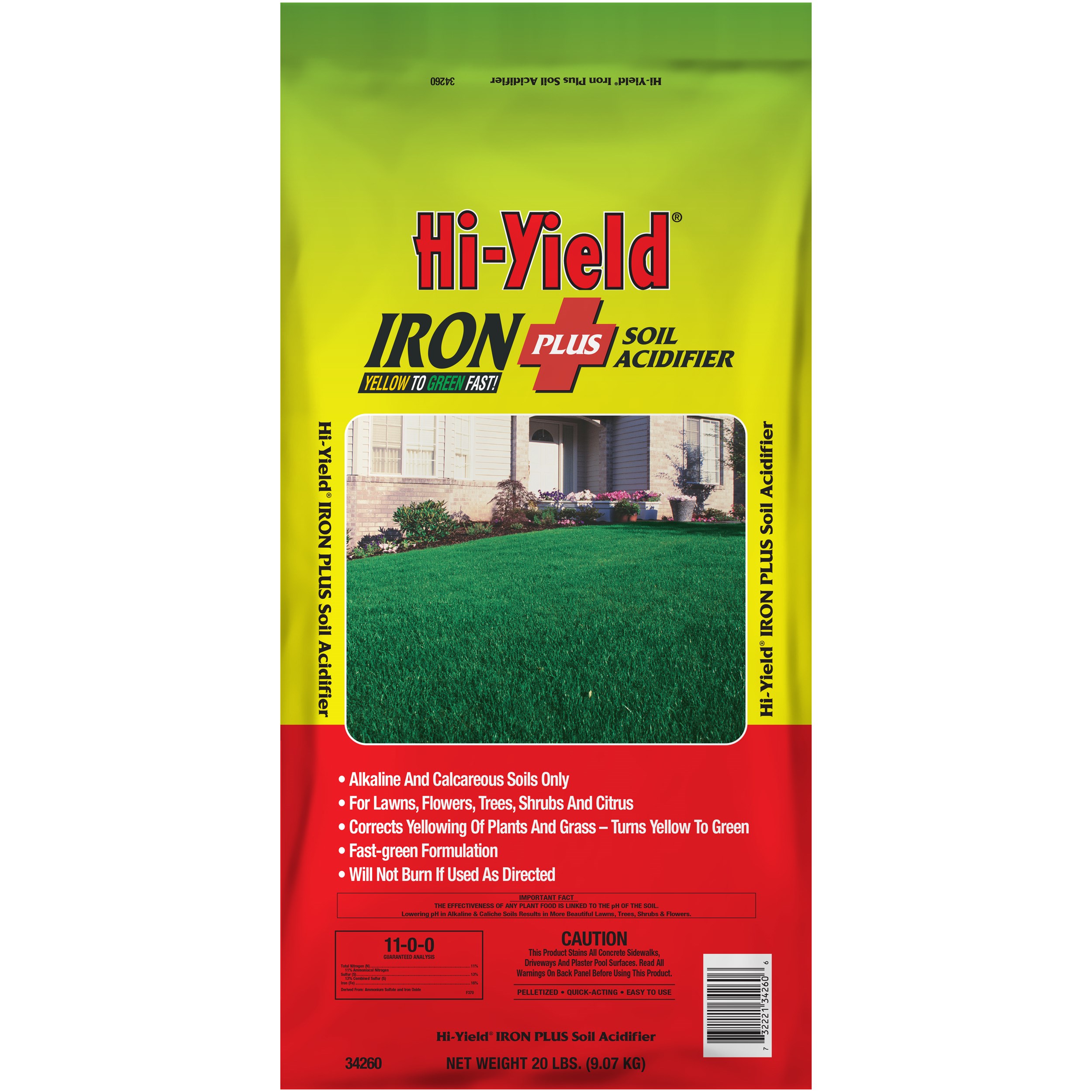 HiYield 20# Iron Plus Soil Acidifier 11-0-0