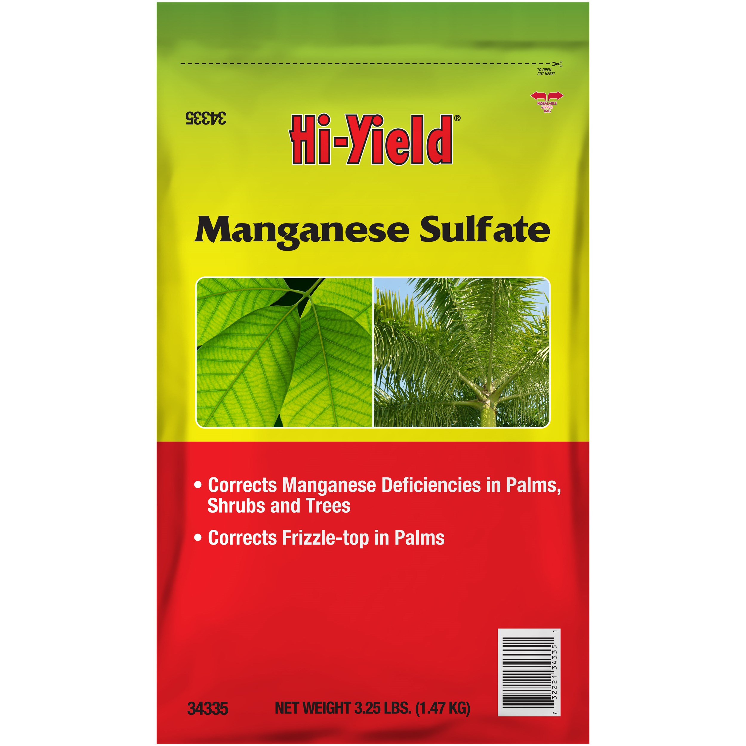 HiYield 3.25# Manganese Sulfate — priced per each; minimum 12; multiples of 12
