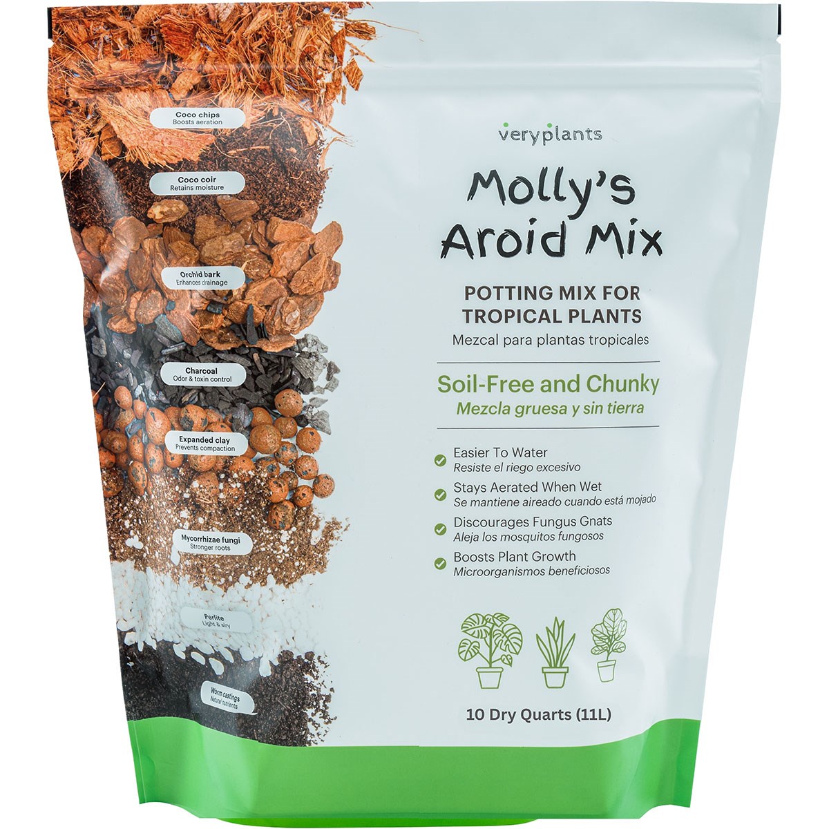 Molly's 10qt Aroid Mix — priced per each; minimum 6; multiples of 6