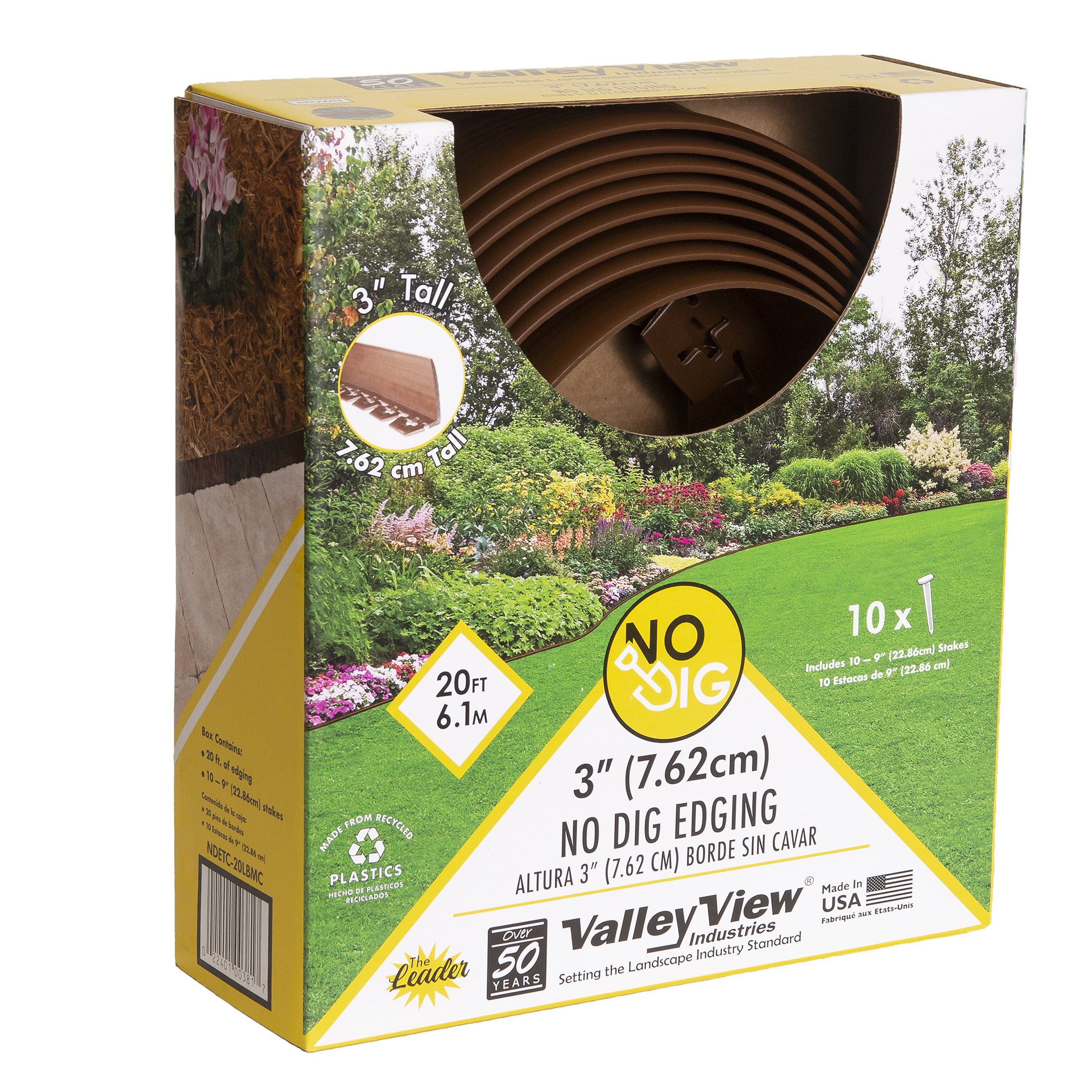 Valley View 20'x3" Innovative Coil Box Light Brown — priced per each; minimum 4; multiples of 4