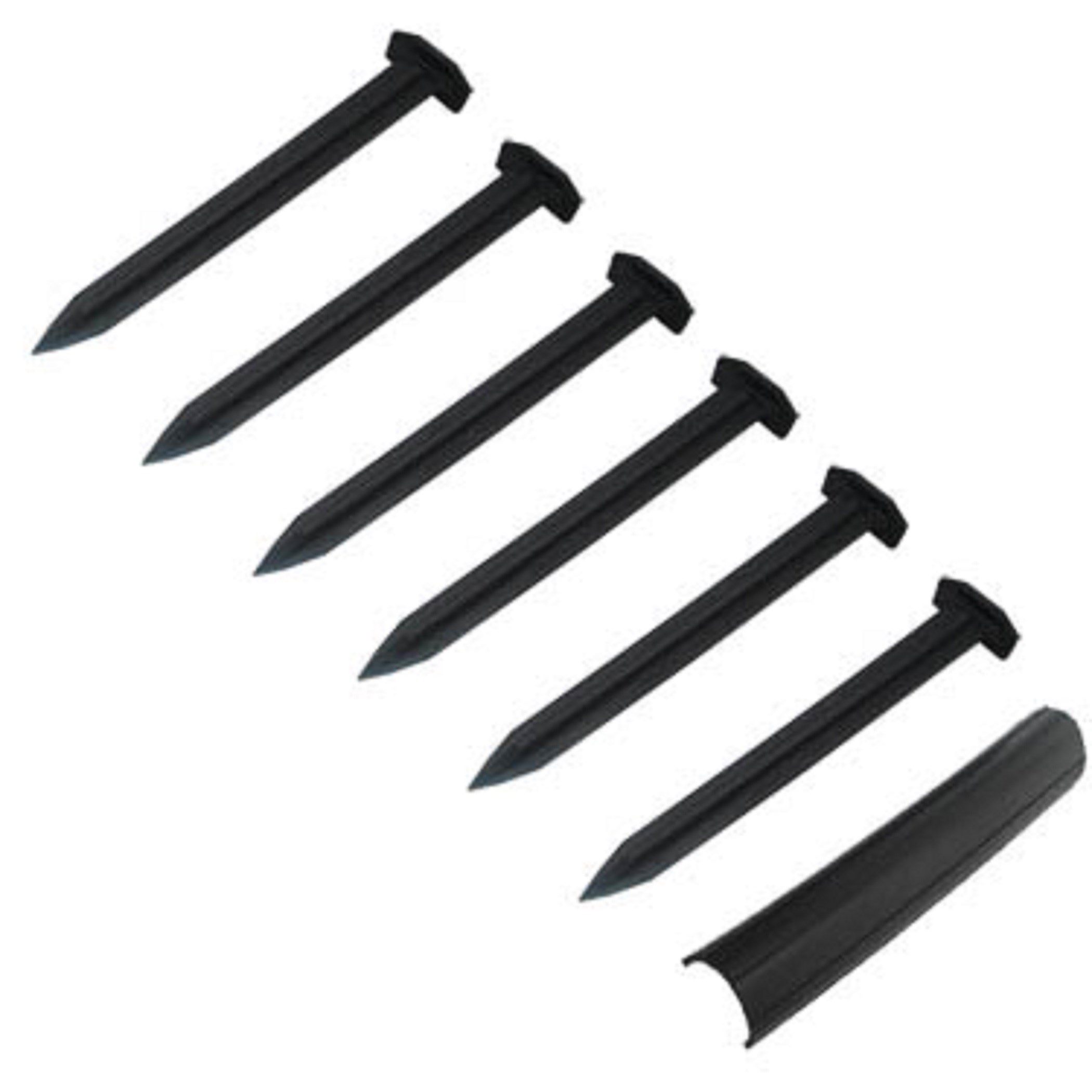 Valley View 9" Poly Stake Kits 6 Stakes 1 Connector