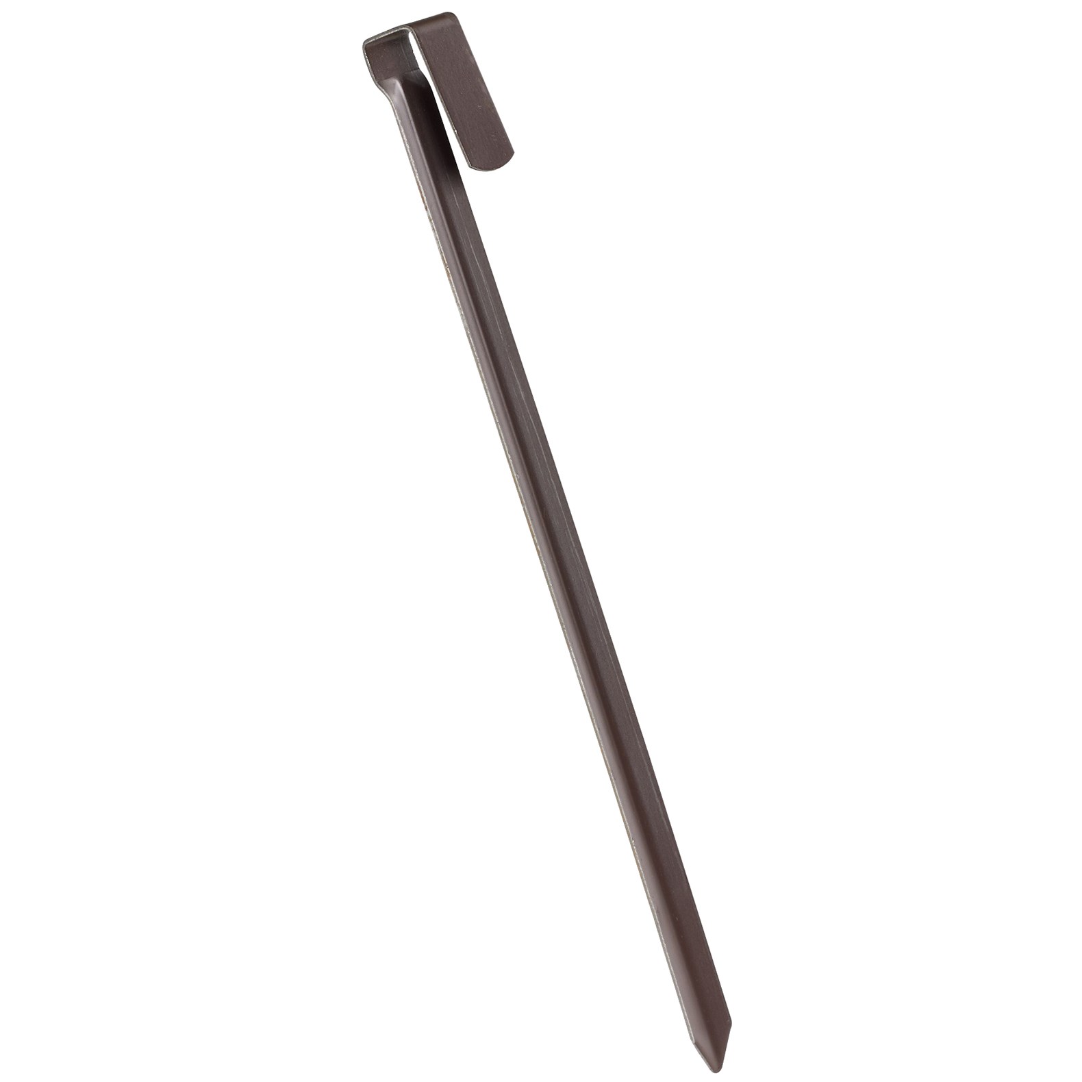 Valley View 1" x 4" Poly Board Metal Stake Brown