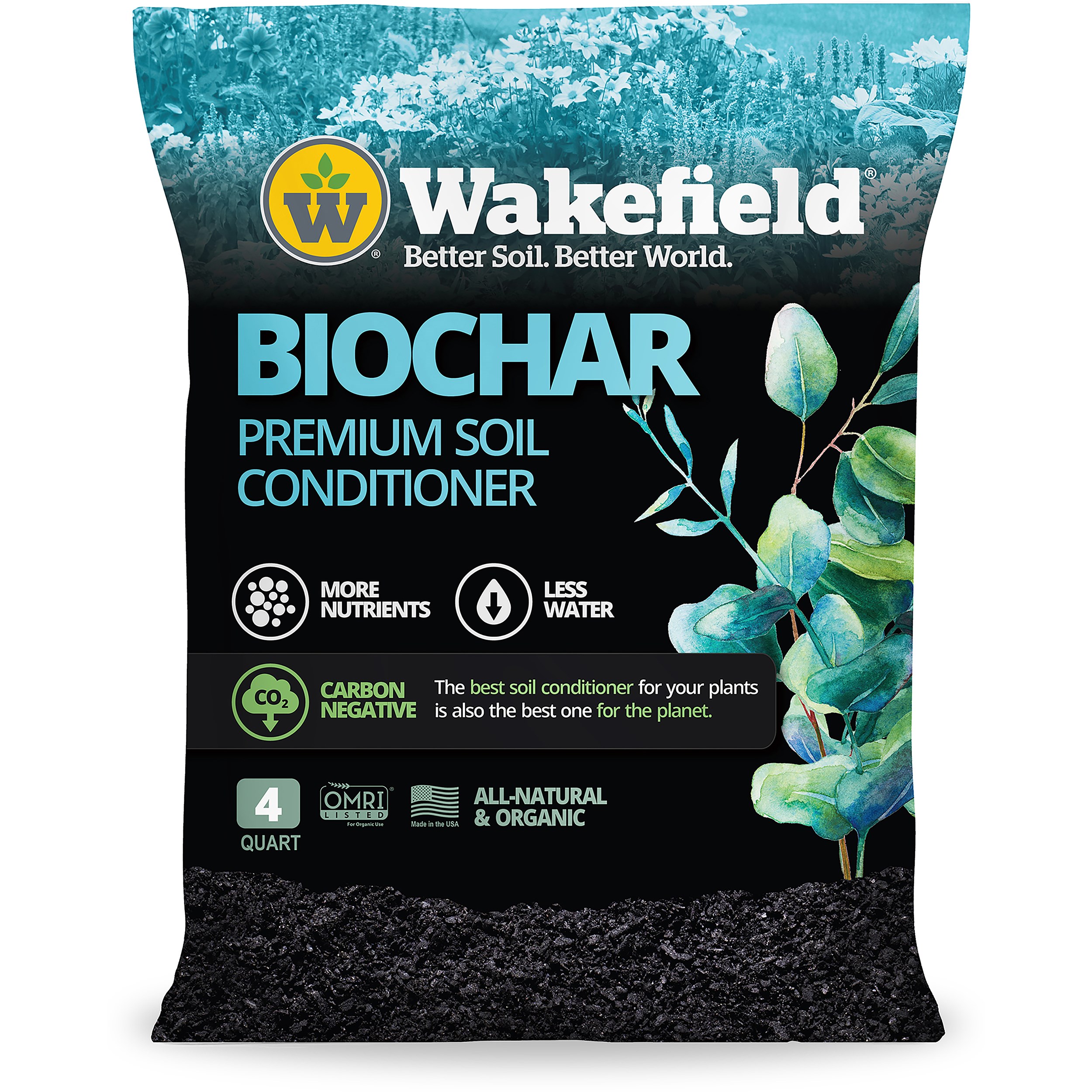 Wakefield 1cf Biochar Premium Organic — Single Unit
