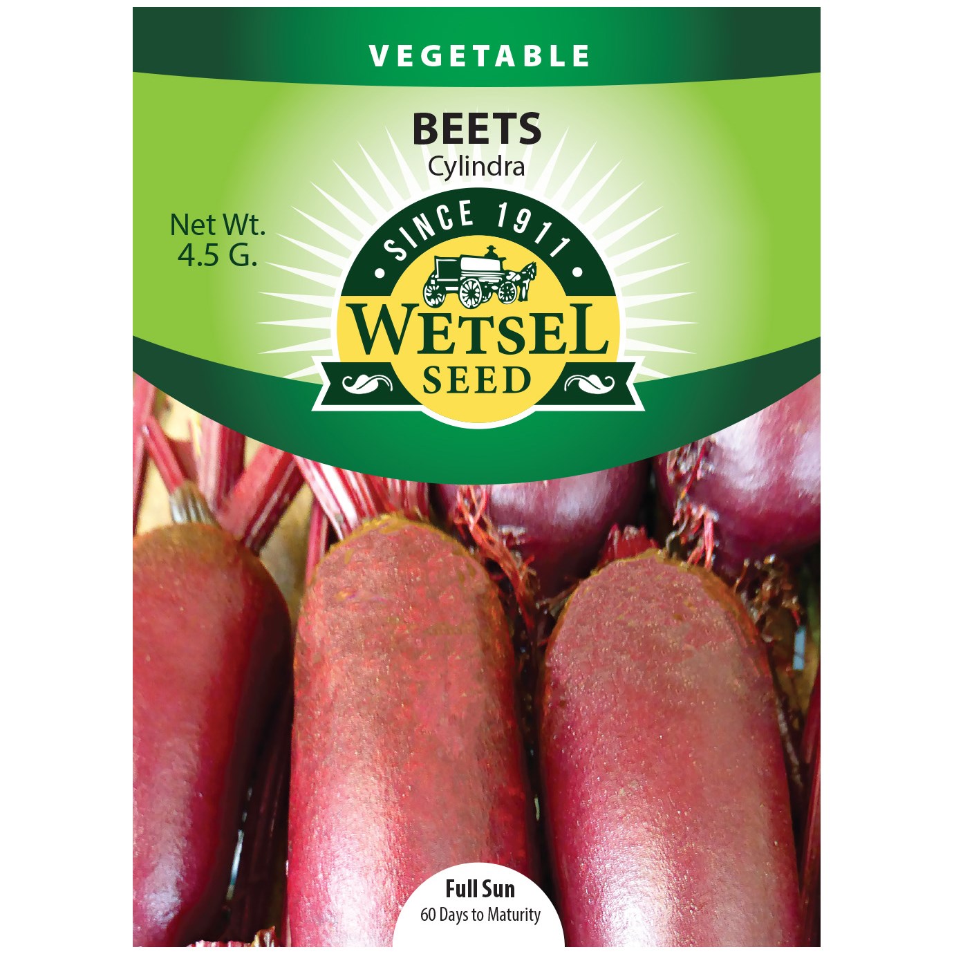Beets, Cylindra 4.5 Grams — priced per each; minimum 5; multiples of 5
