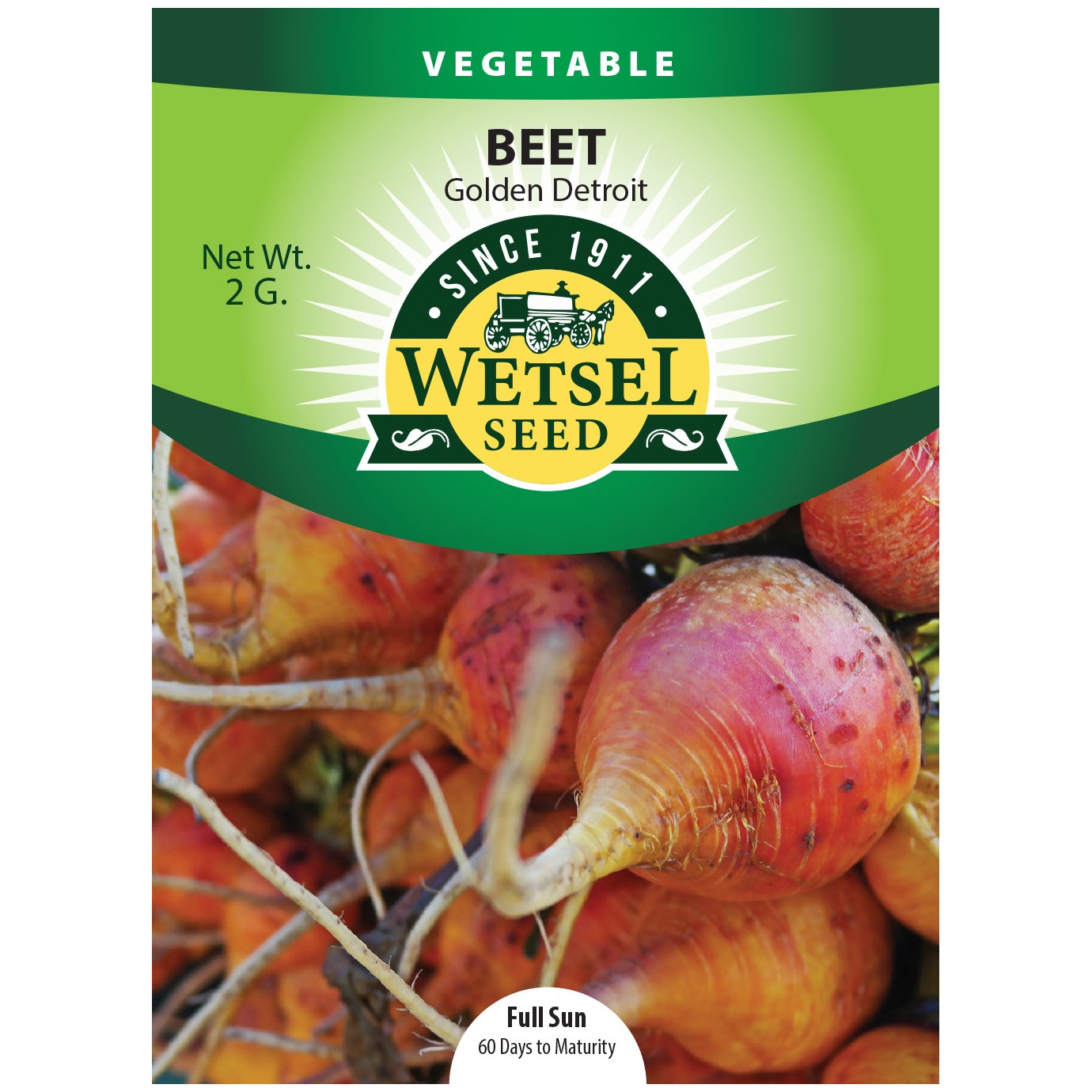 Beets, Golden Detroit 2 Grams — priced per each; minimum 5; multiples of 5