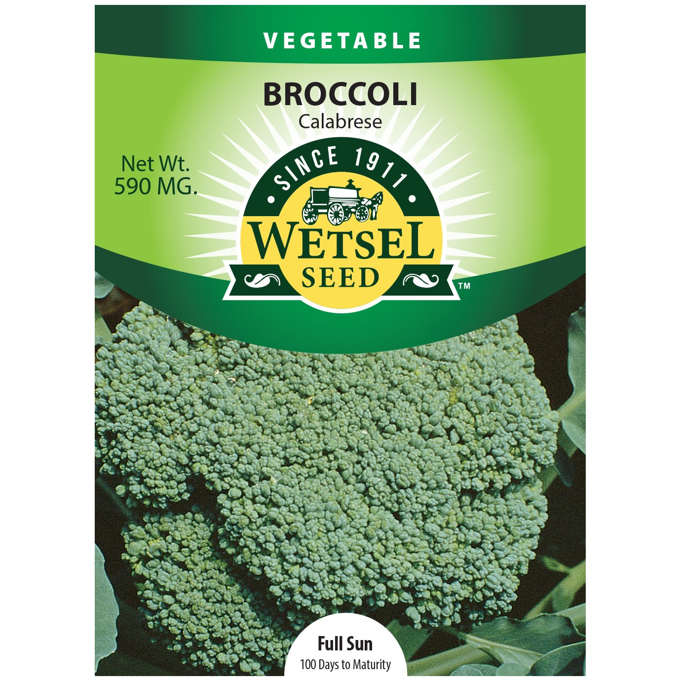 Broccoli, Calabrese 590mg — priced per each; minimum 5; multiples of 5