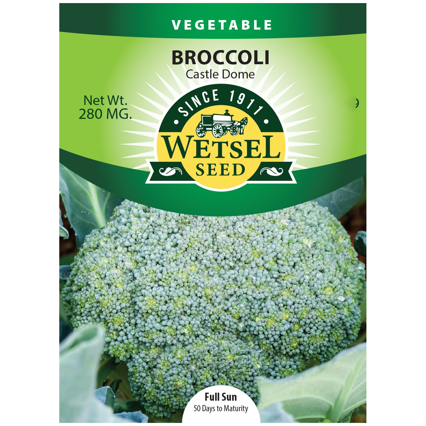 Broccoli, Castle Dome 280mg — priced per each; minimum 5; multiples of 5