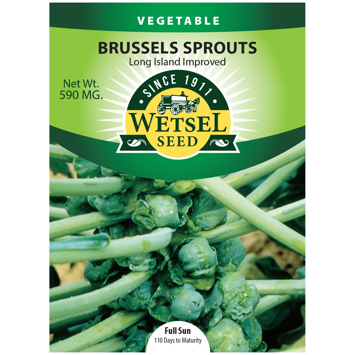 Brussel Sprouts, Long Island 590mg — priced per each; minimum 5; multiples of 5