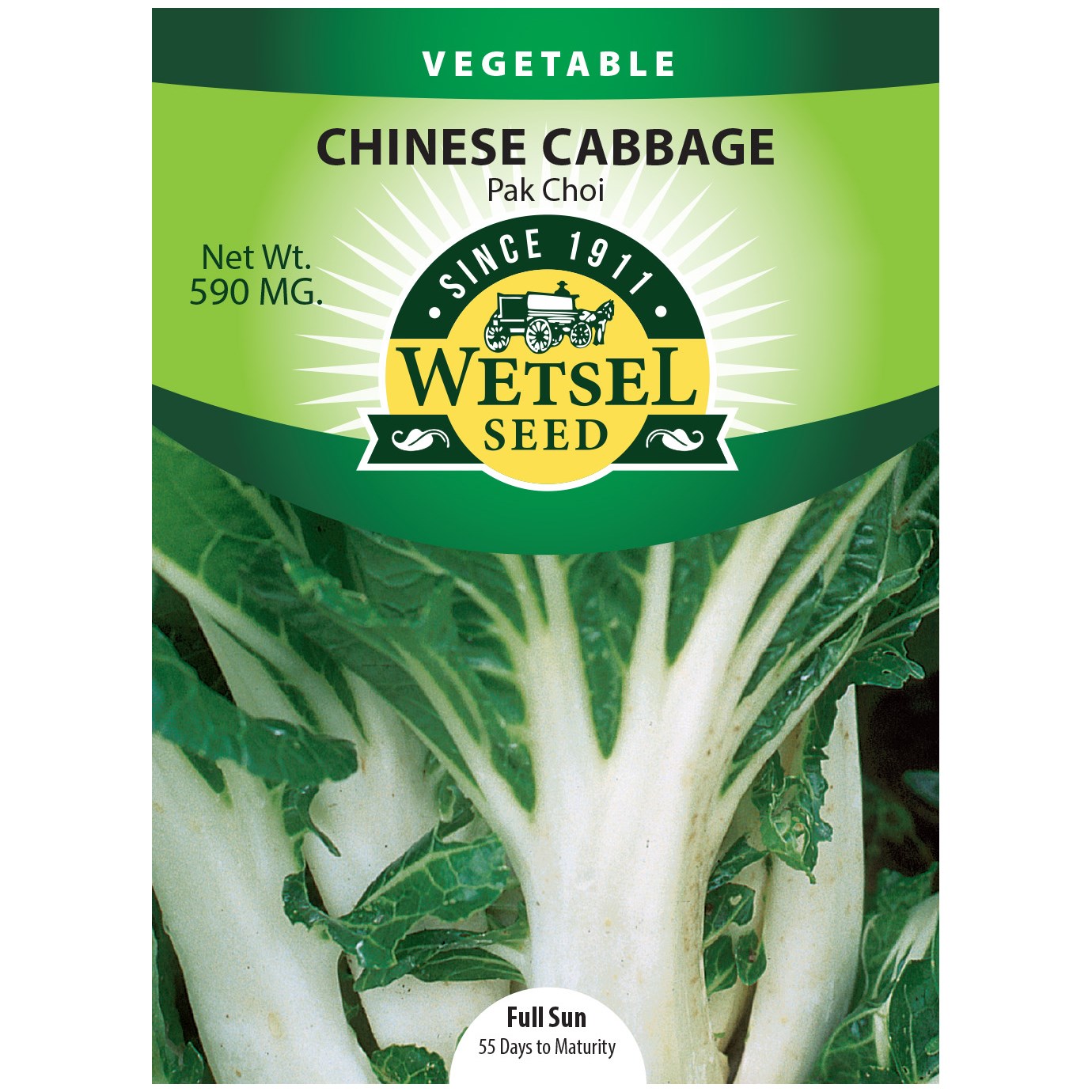 Cabbage, Chinese Pak Choi 590mg — priced per each; minimum 5; multiples of 5
