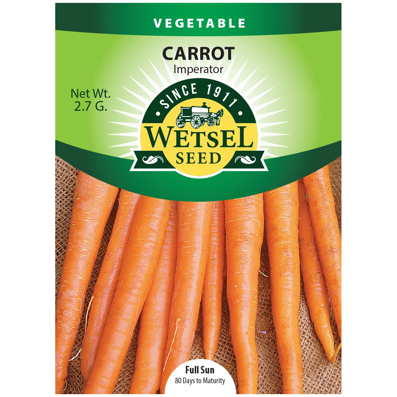 Carrot, Imperator 2.7 Grams — priced per each; minimum 5; multiples of 5