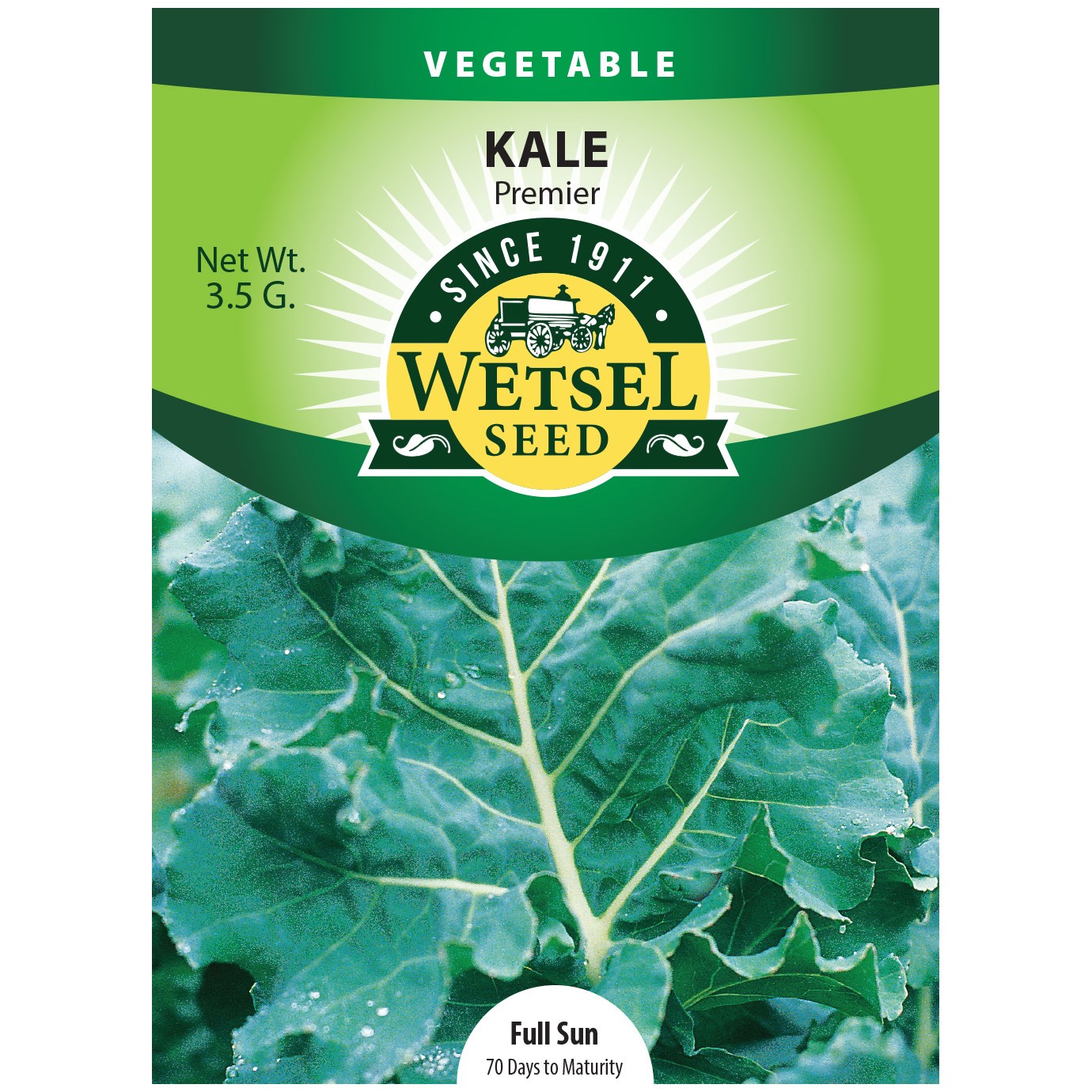 Kale, Premier 3.5 Grams — priced per each; minimum 5; multiples of 5