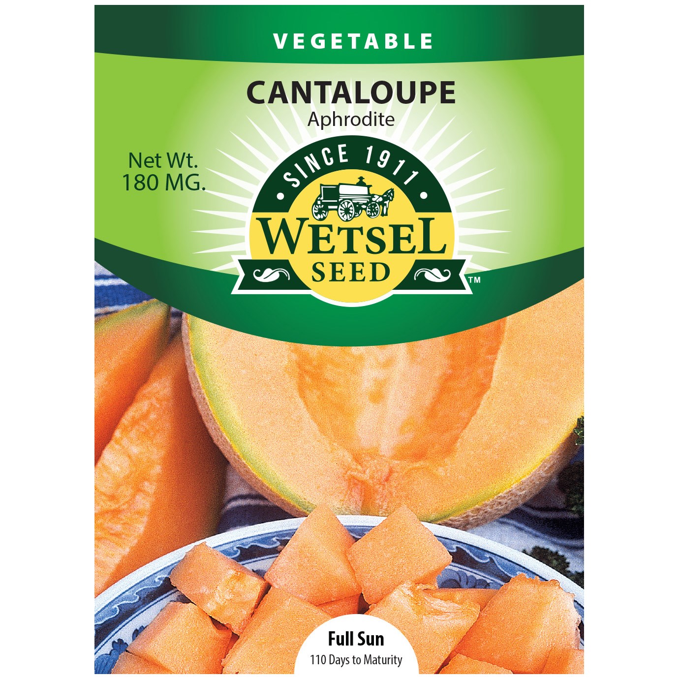 Cantaloupe, Aphrodite 180mg — priced per each; minimum 5; multiples of 5