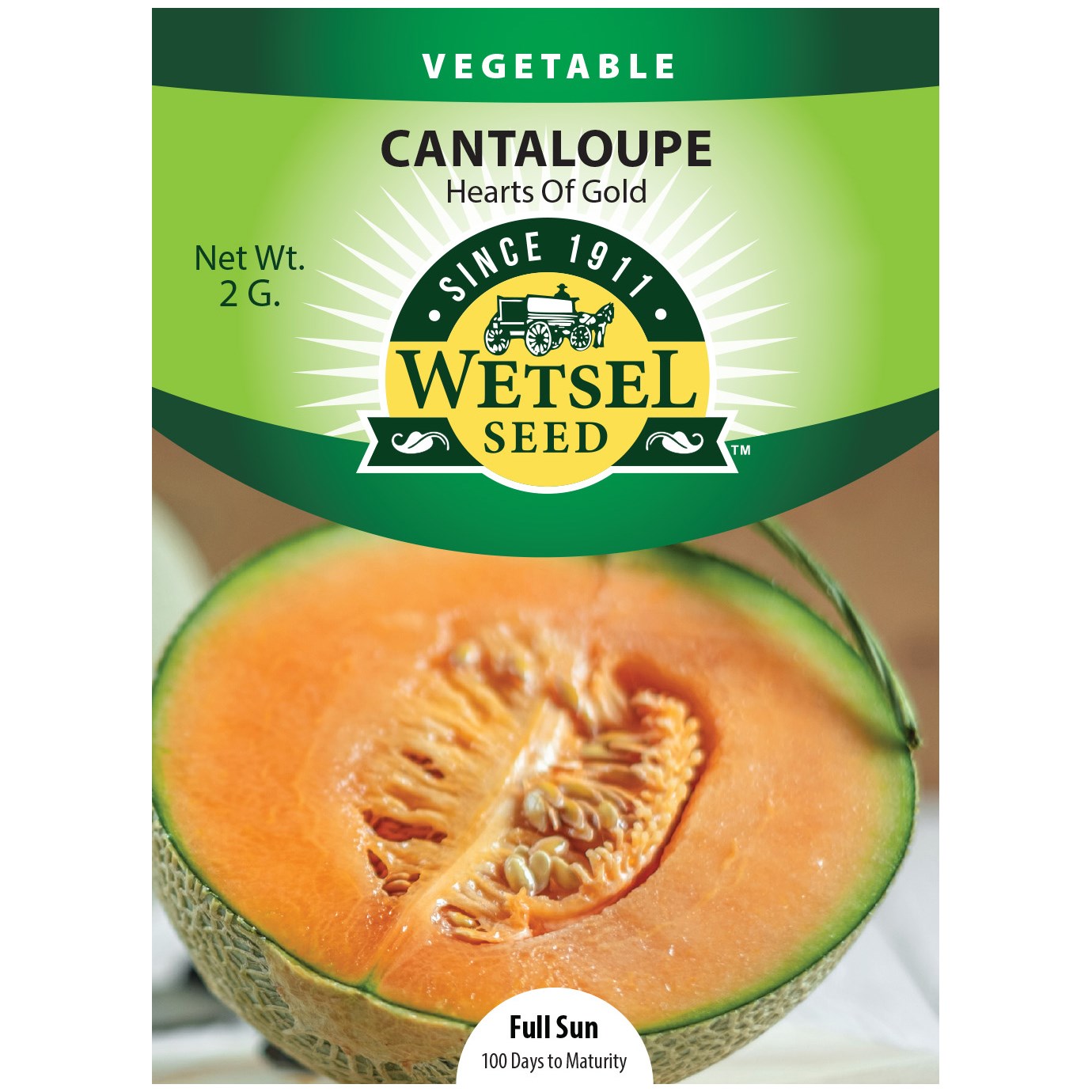 Cantaloupe, Hearts Of Gold 2 Grams — priced per each; minimum 5; multiples of 5