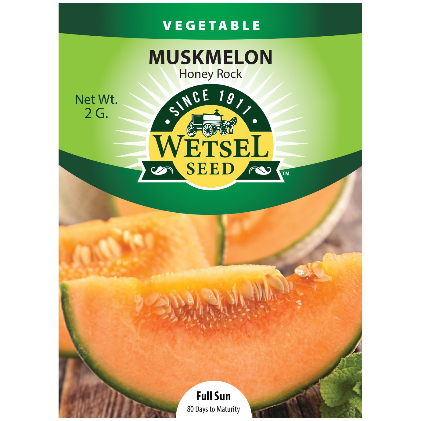 Cantaloupe, Honey Rock 2 Grams — priced per each; minimum 5; multiples of 5