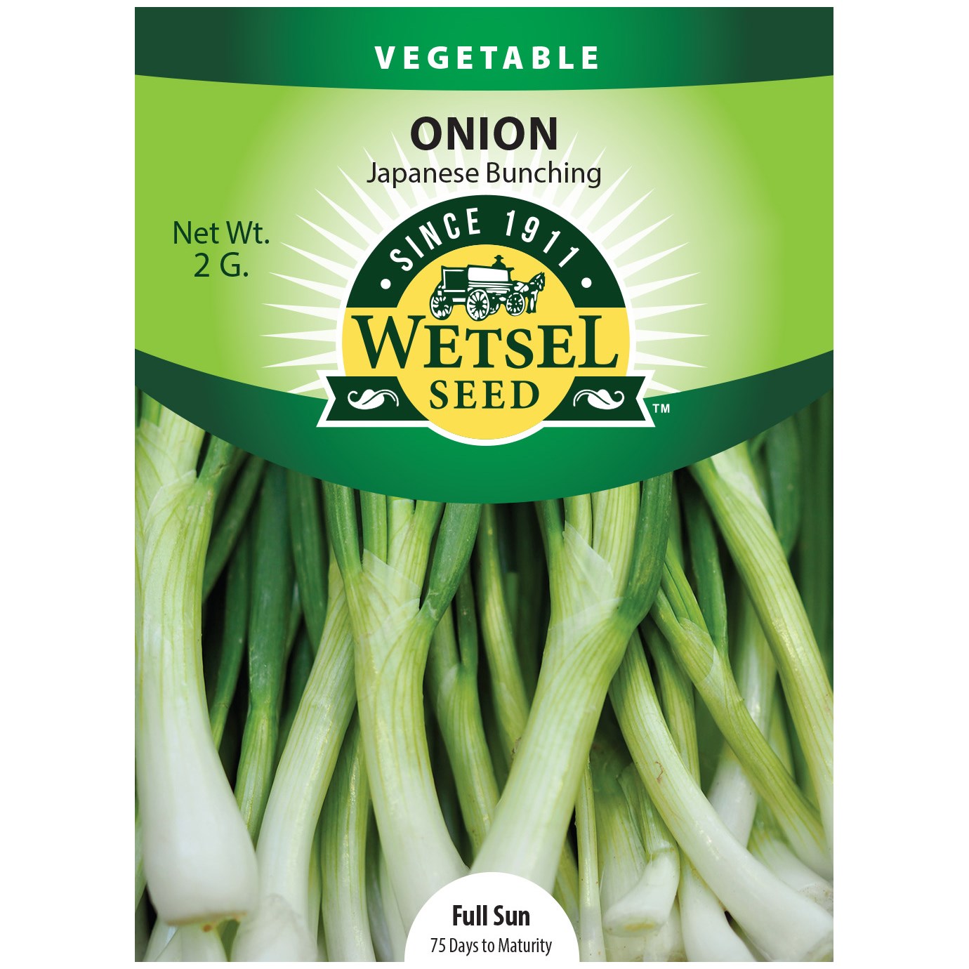 Onion, Japanese Bunching 2 Grams — priced per each; minimum 5; multiples of 5