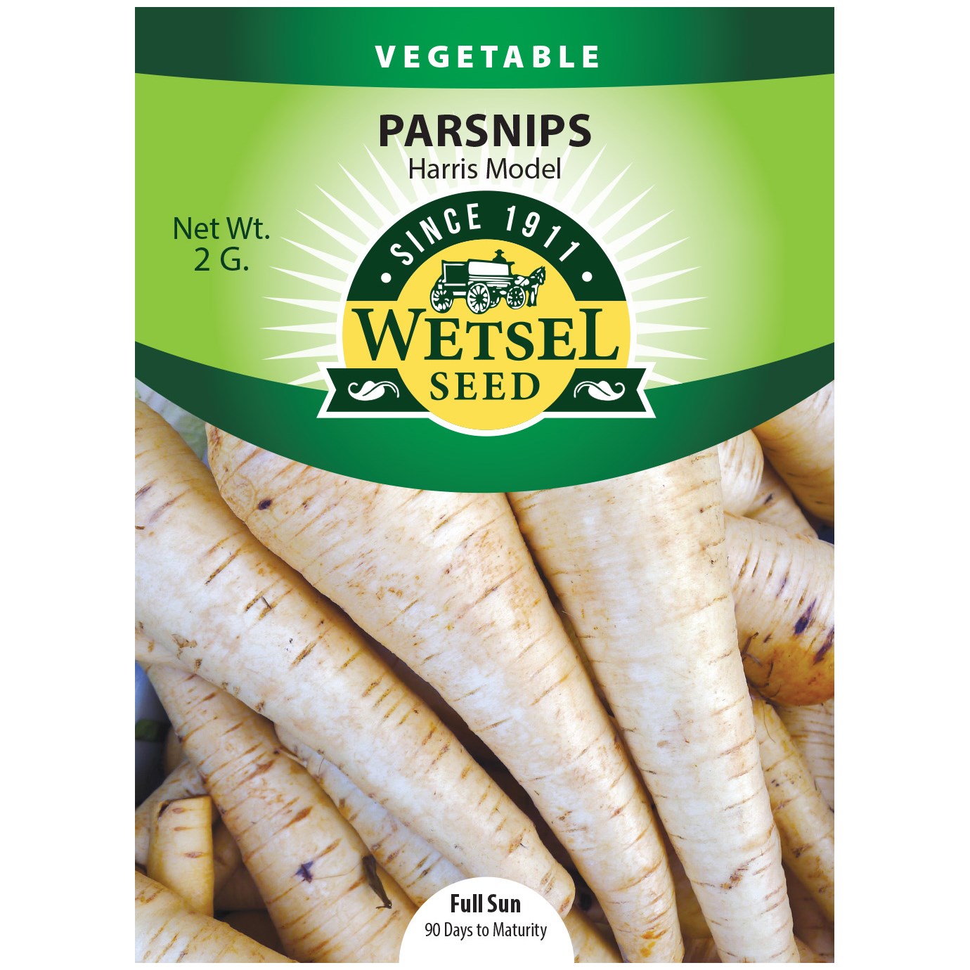 Parsnips, Harris Model 2 Grams — priced per each; minimum 5; multiples of 5