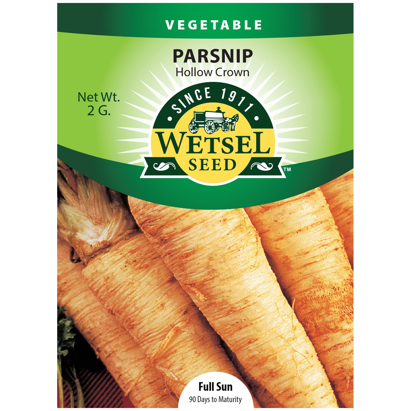 Parsnips, Hollow Crown 2 Grams — priced per each; minimum 5; multiples of 5