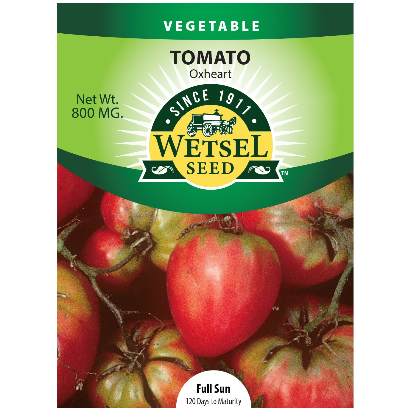 Tomato, Oxheart 800mg — priced per each; minimum 5; multiples of 5