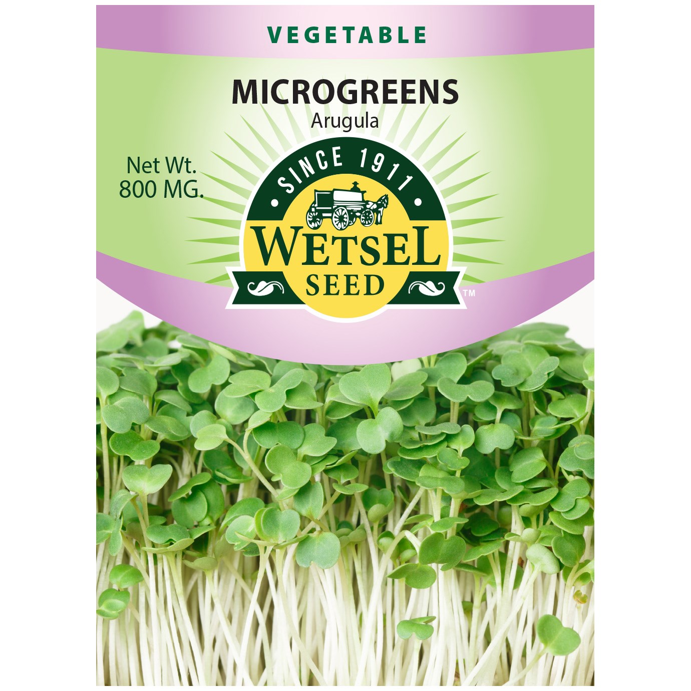 Microgreens, Arugula 800mg — priced per each; minimum 5; multiples of 5