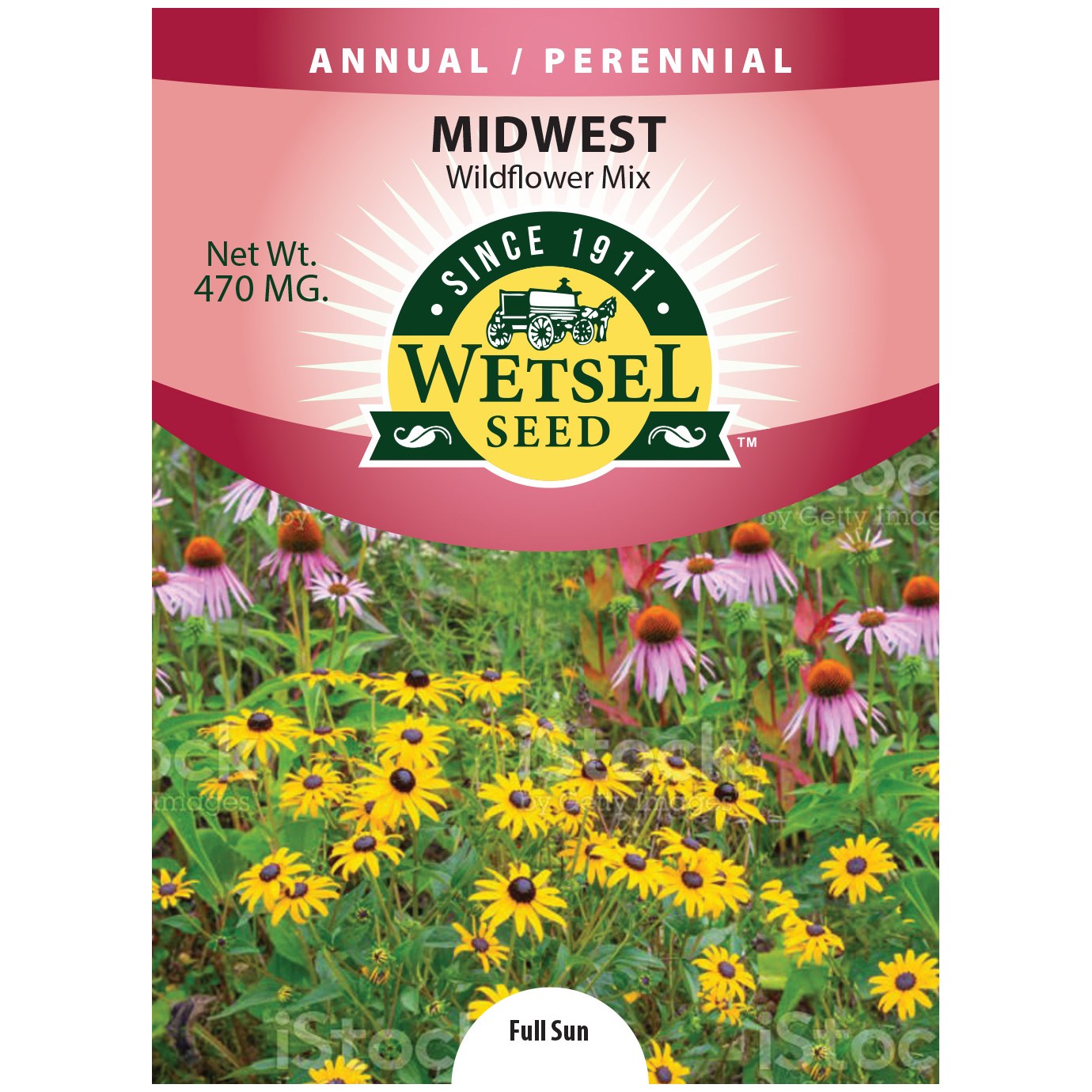 Midwest Wildflower Mix 470mg — priced per each; minimum 5; multiples of 5