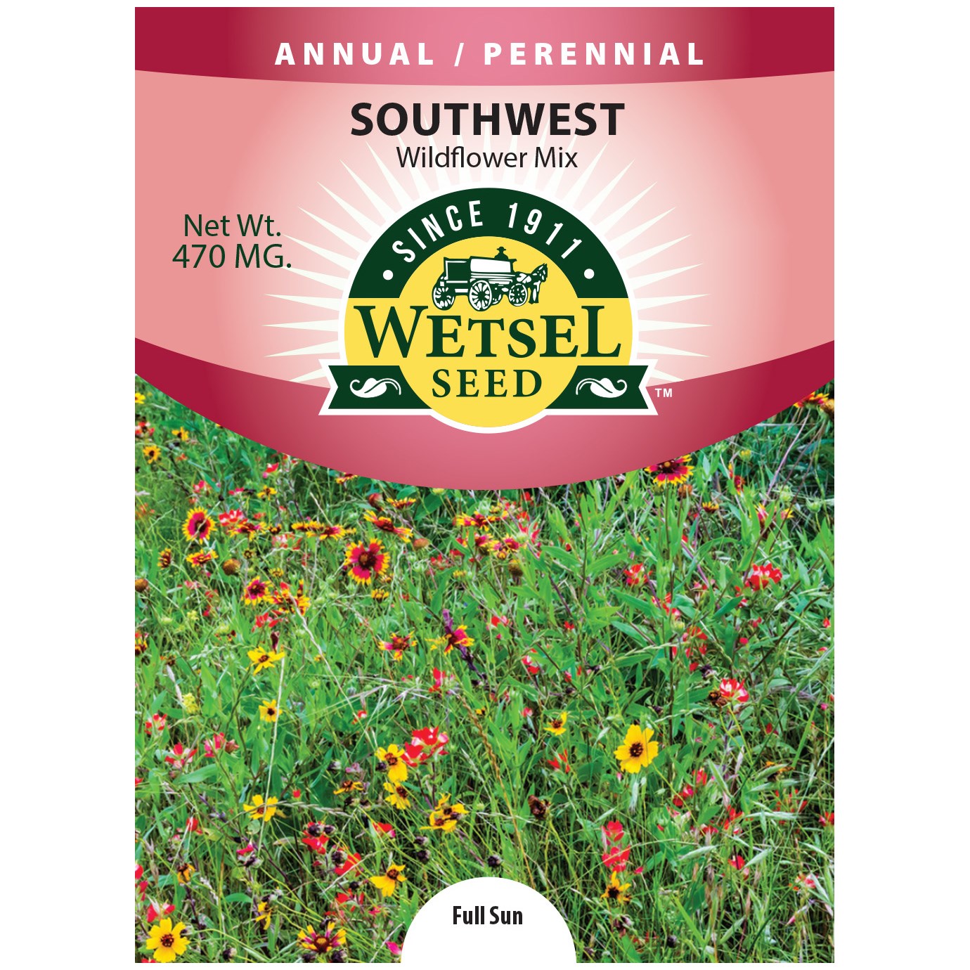 Southwest Wildflower Mix 470mg — priced per each; minimum 5; multiples of 5