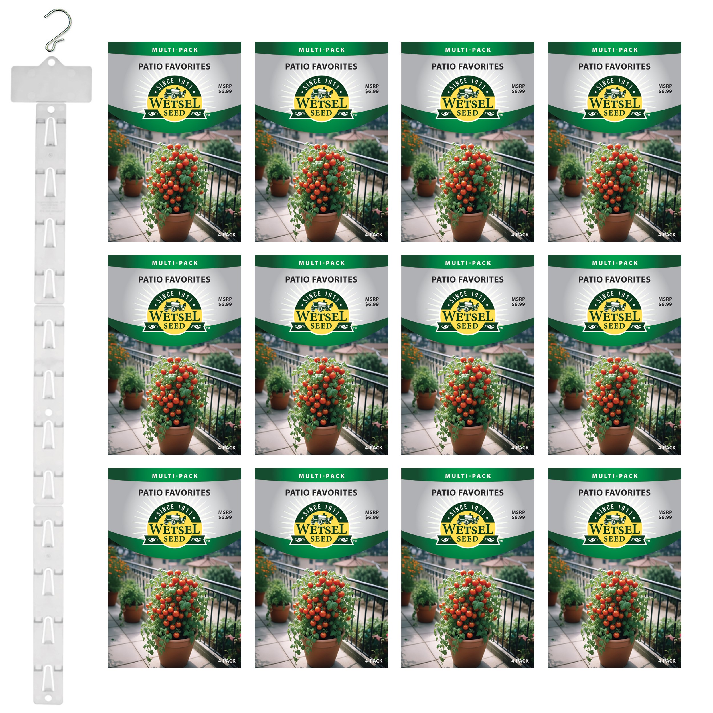 Wetsel Patio Favorites Clip Strip