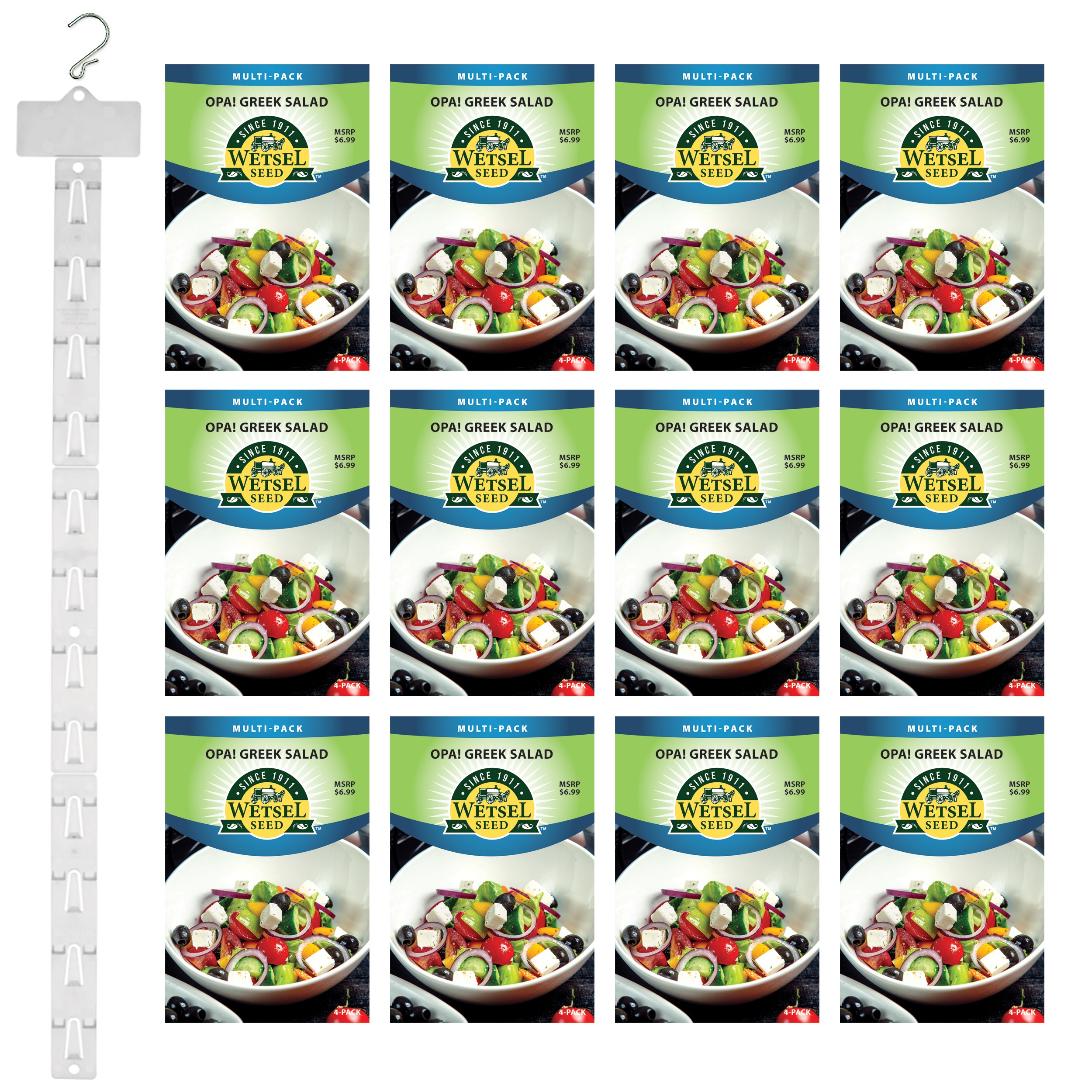 Wetsel Opa! Greek Salad Clip Strip