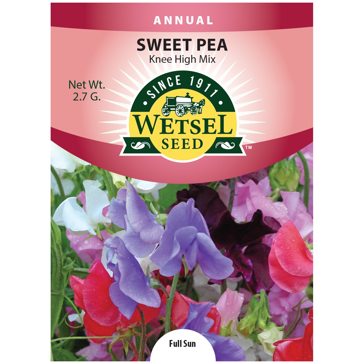 Sweet Pea, Knee High Mix 2.7 Grams — priced per each; minimum 5; multiples of 5