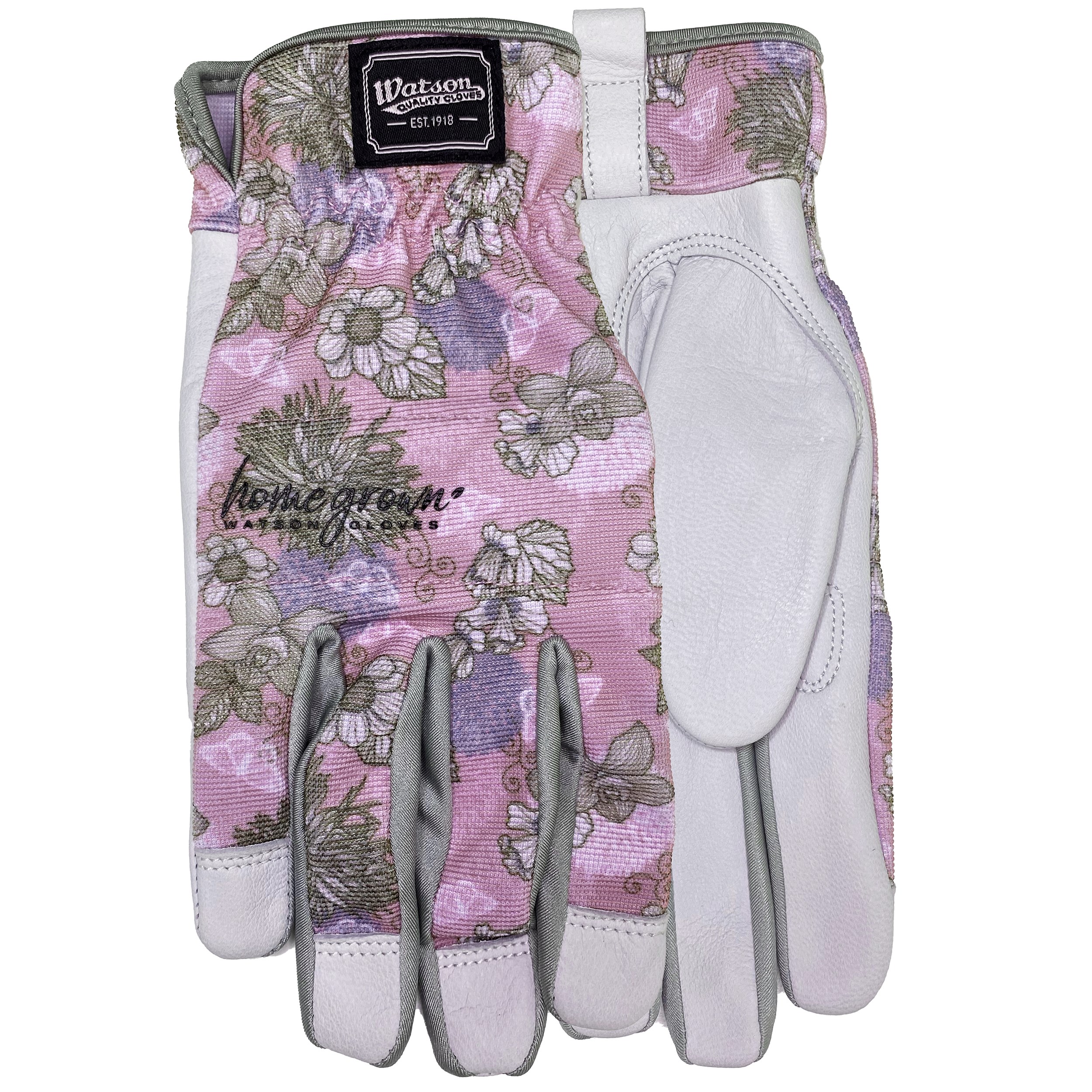 Watson Gloves Homegrown Lily Small Spandex Back w/Dryhide — priced per each; minimum 6; multiples of 6