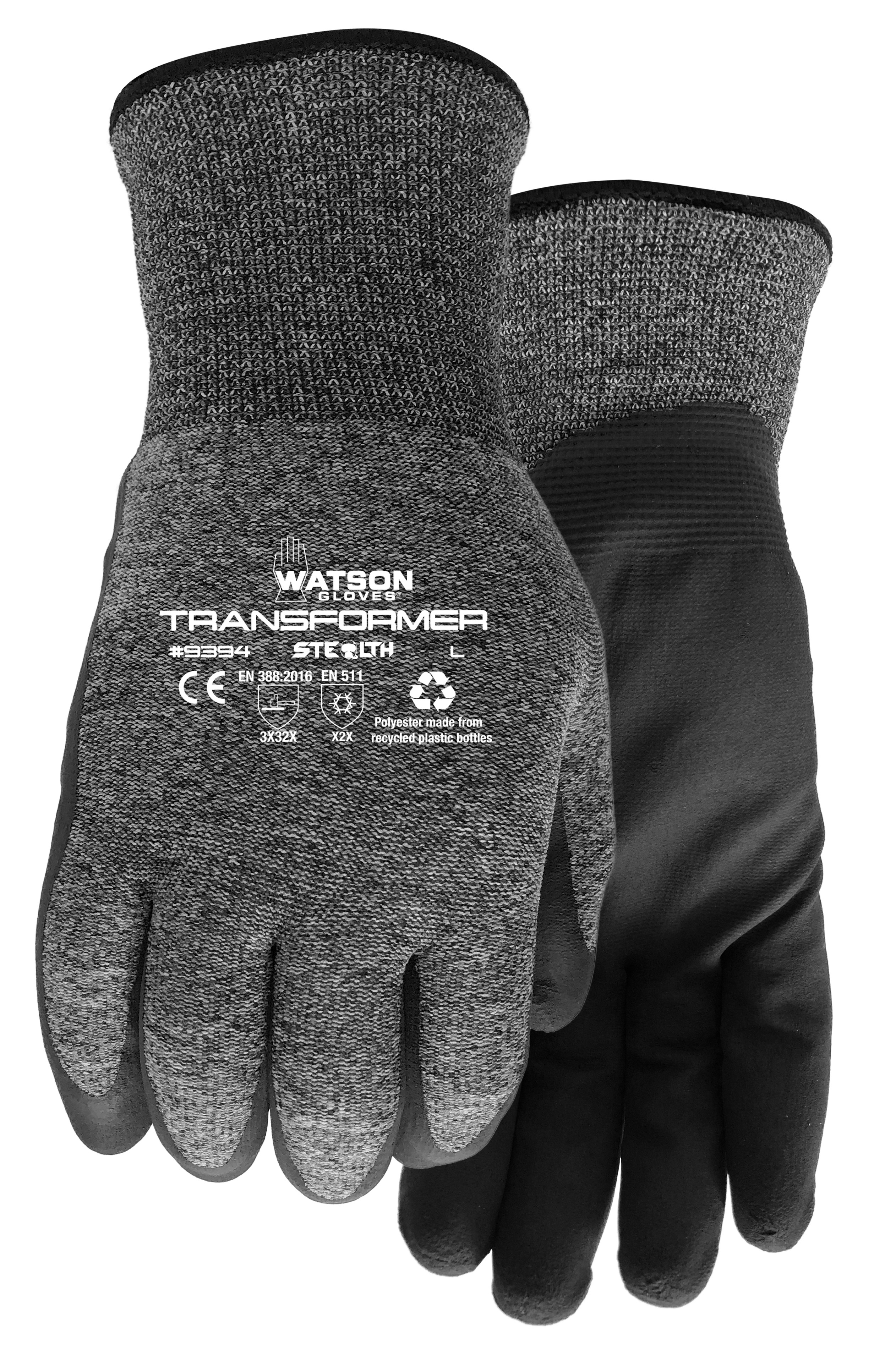 Watson Gloves Stealth Transformer Medium Wastenot Outer Liner