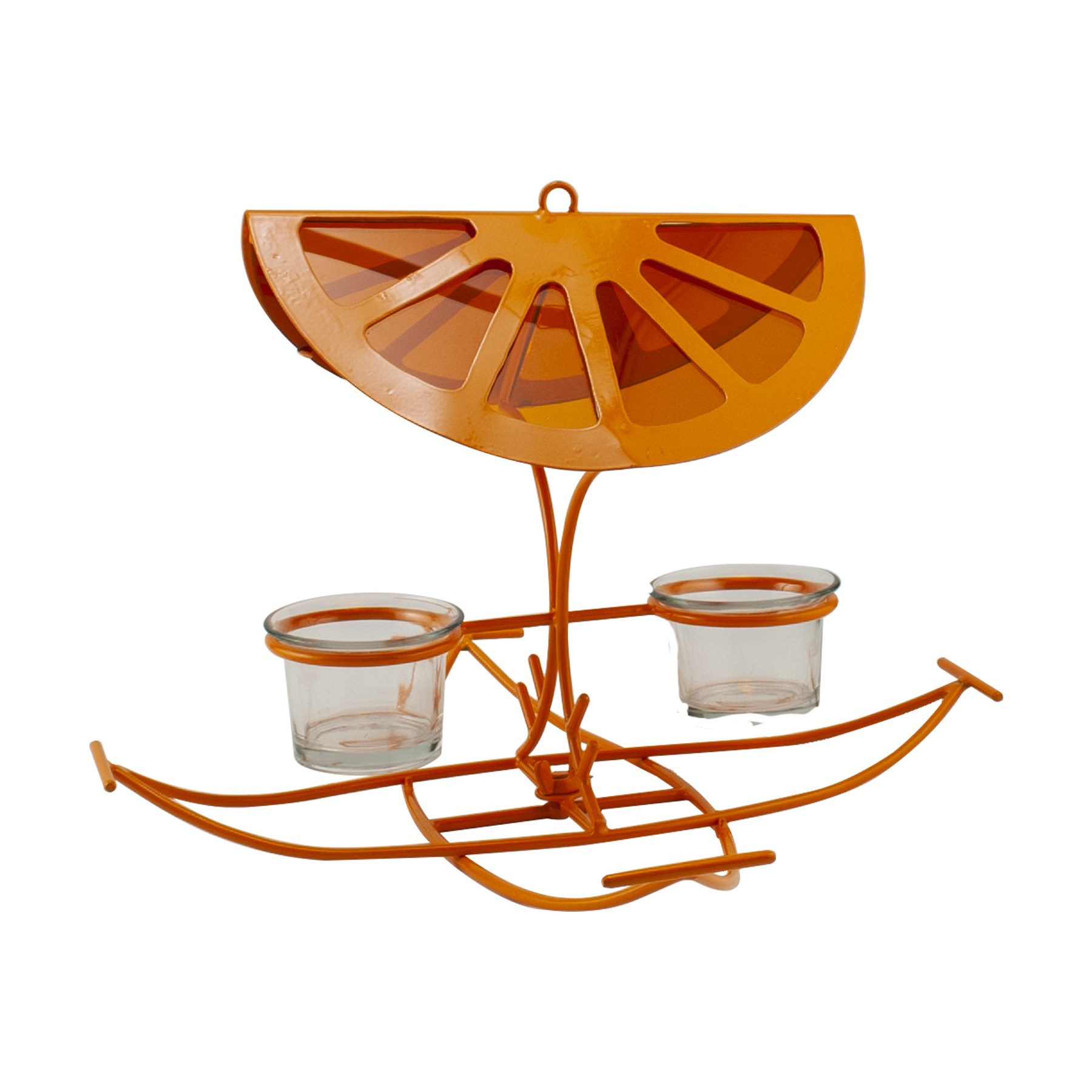 Woodlink Oriole Orange Slice Jelly Feeder — priced per each; minimum 6; multiples of 6