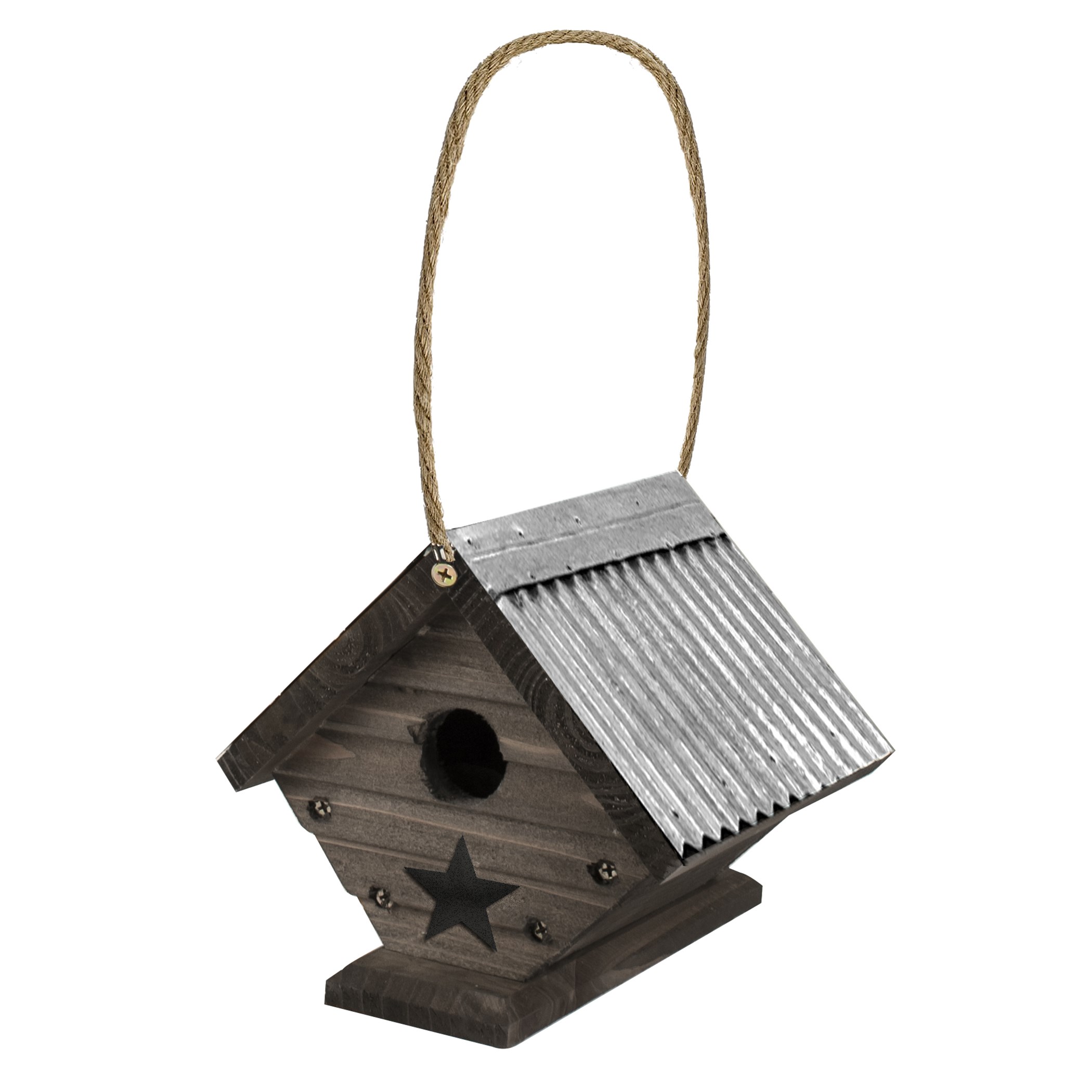 Woodlink Rustic Farmhouse Wren House with Galvanized Roof — priced per each; minimum 4; multiples of 4