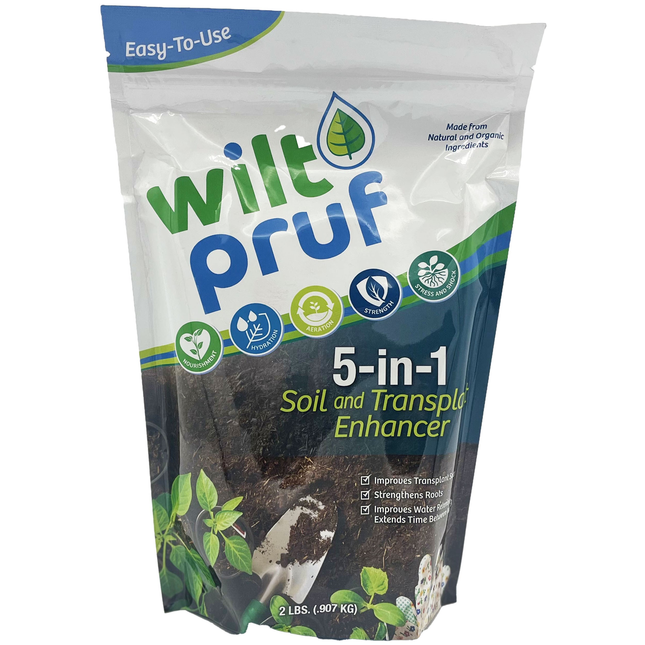 Wilt-Pruf 2lb Bag 5-in-1 Soil and Transplant Enhancer — priced per each; minimum 10; multiples of 10