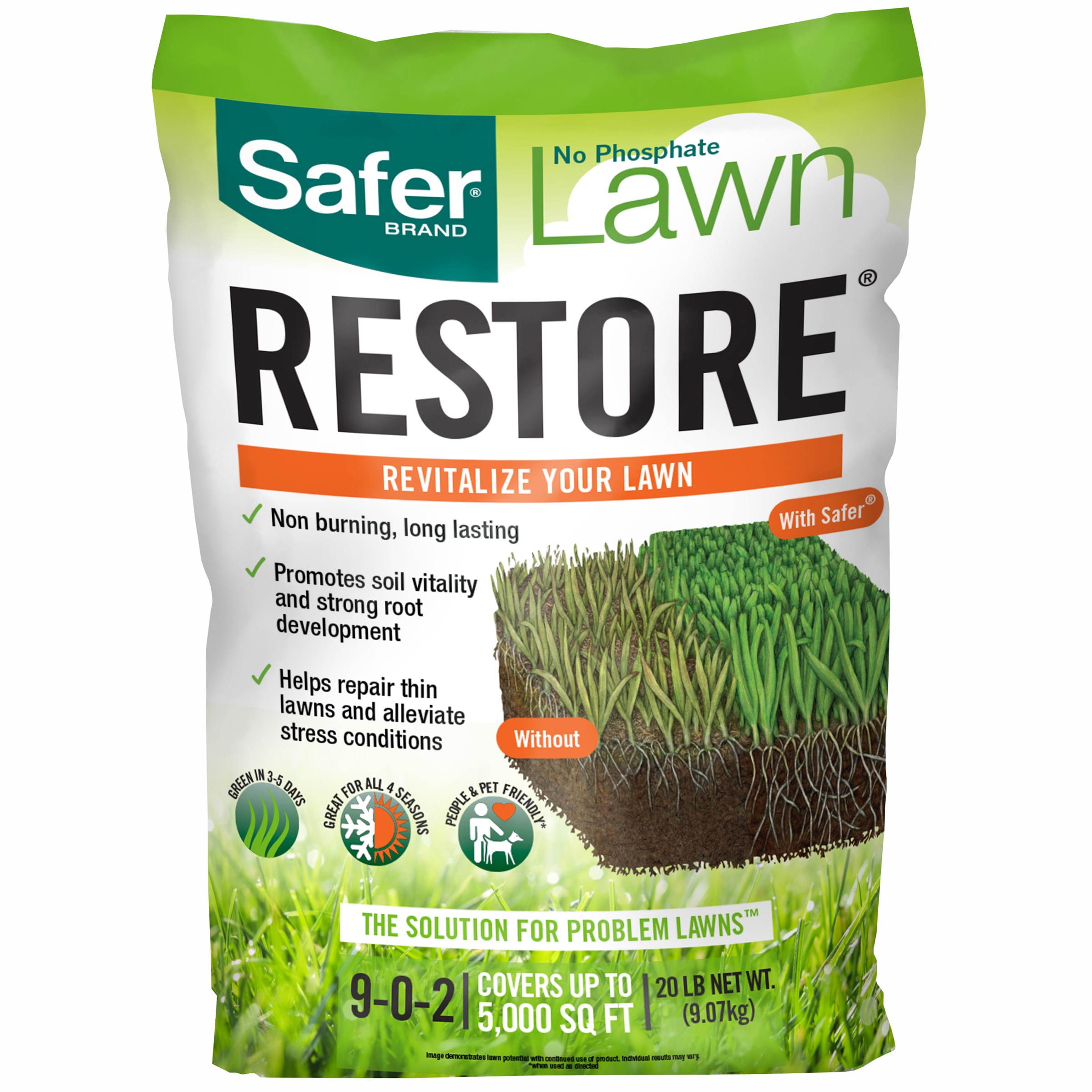 Safer 20# Lawn Restore